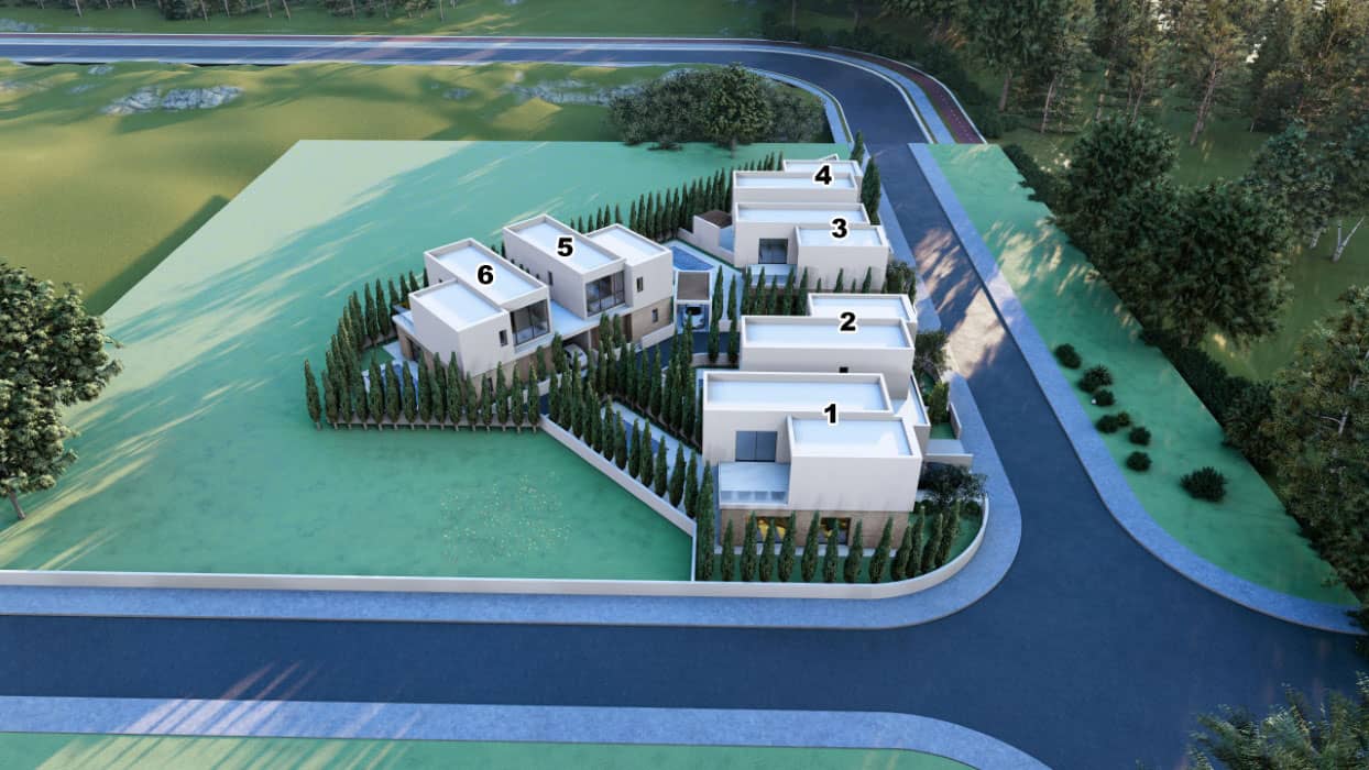 Meletis Residences: элитная вилла в Пафосе, Кипр