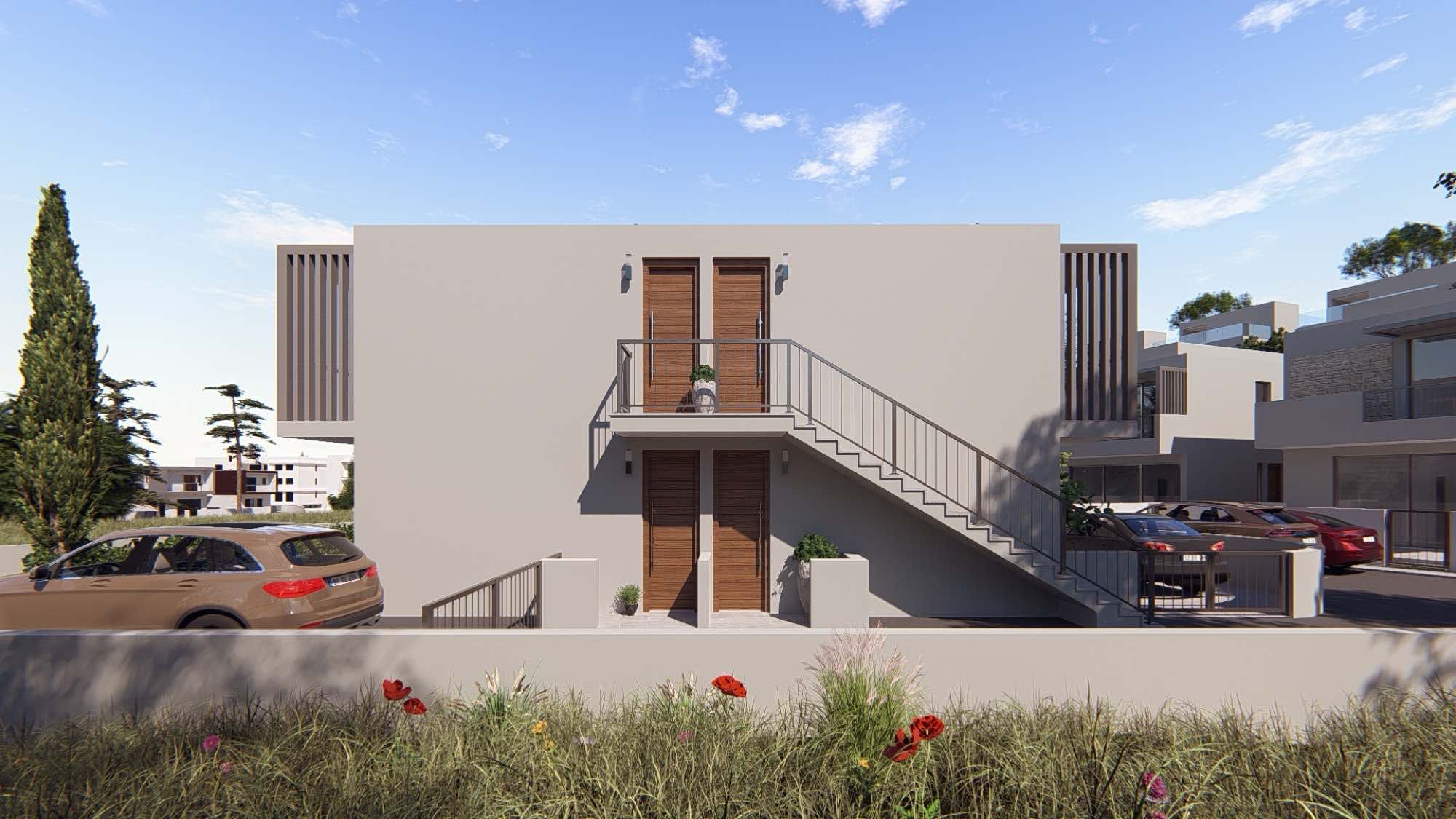 Купить 2–3-спальные виллы Meteora Residences в Пафосе, Кипр