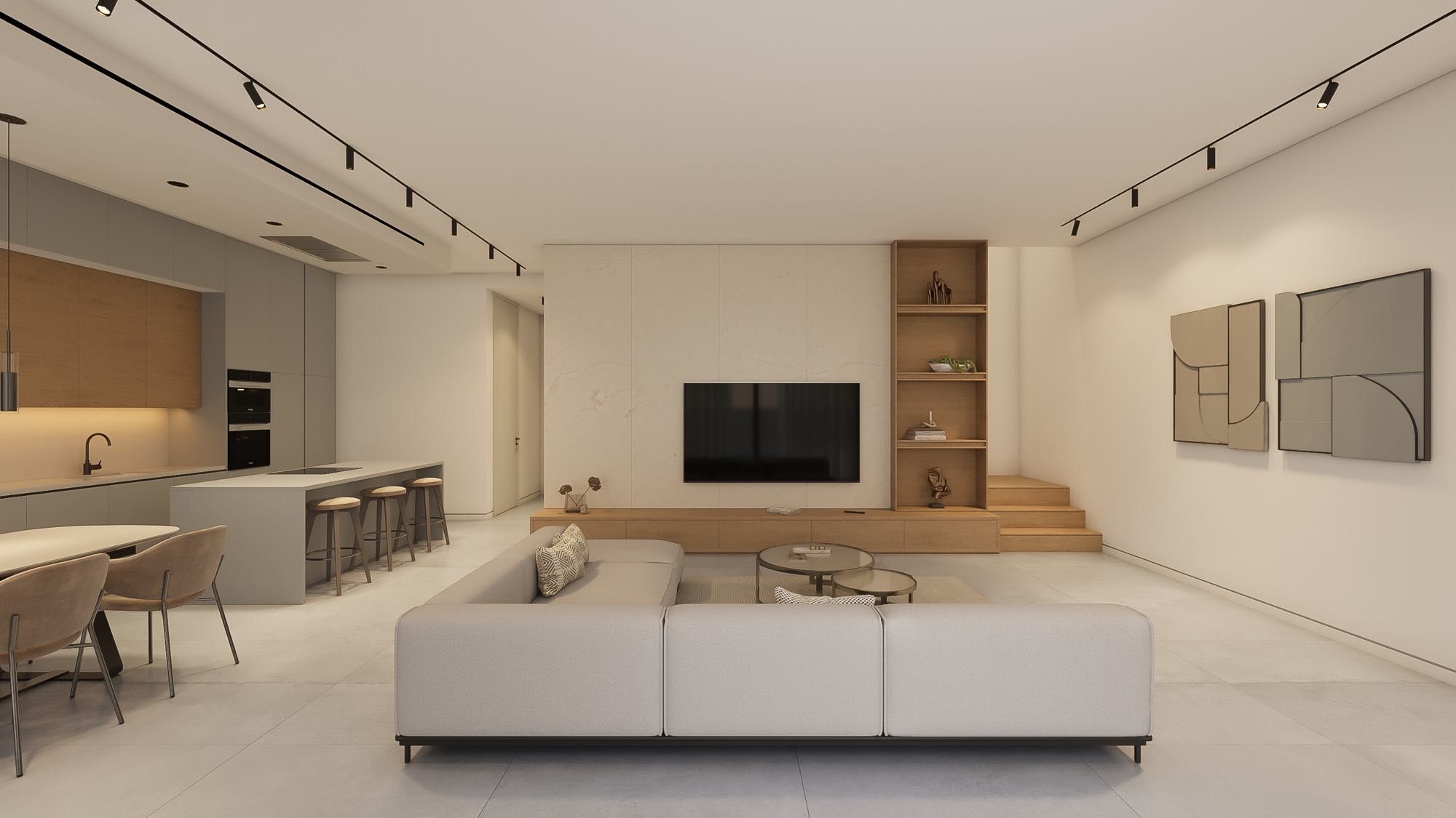 Contemporary 3-bedroom home in Cyprus with VRV cooling