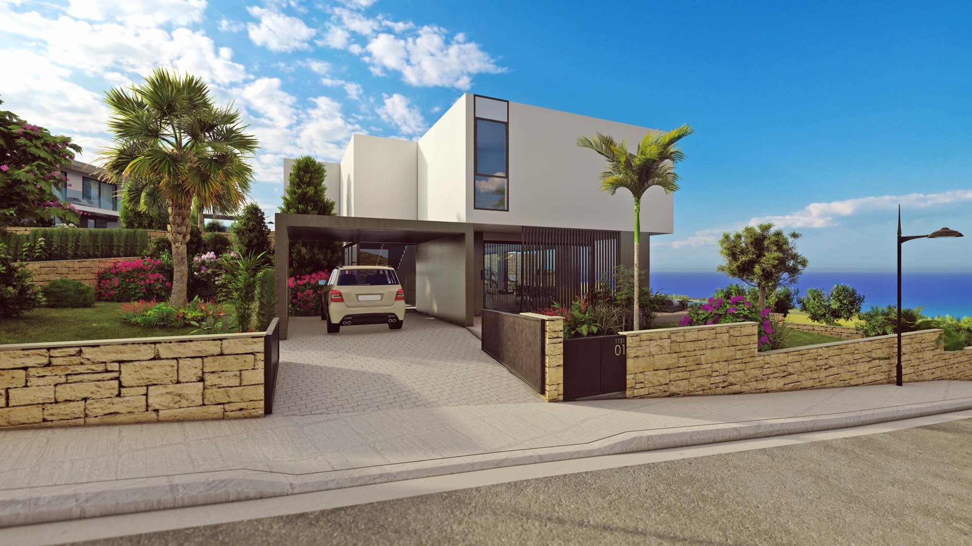 Luxury 3–5 Bedroom Viewpoint Hills Villas for Sale in Peyia, Cyprus