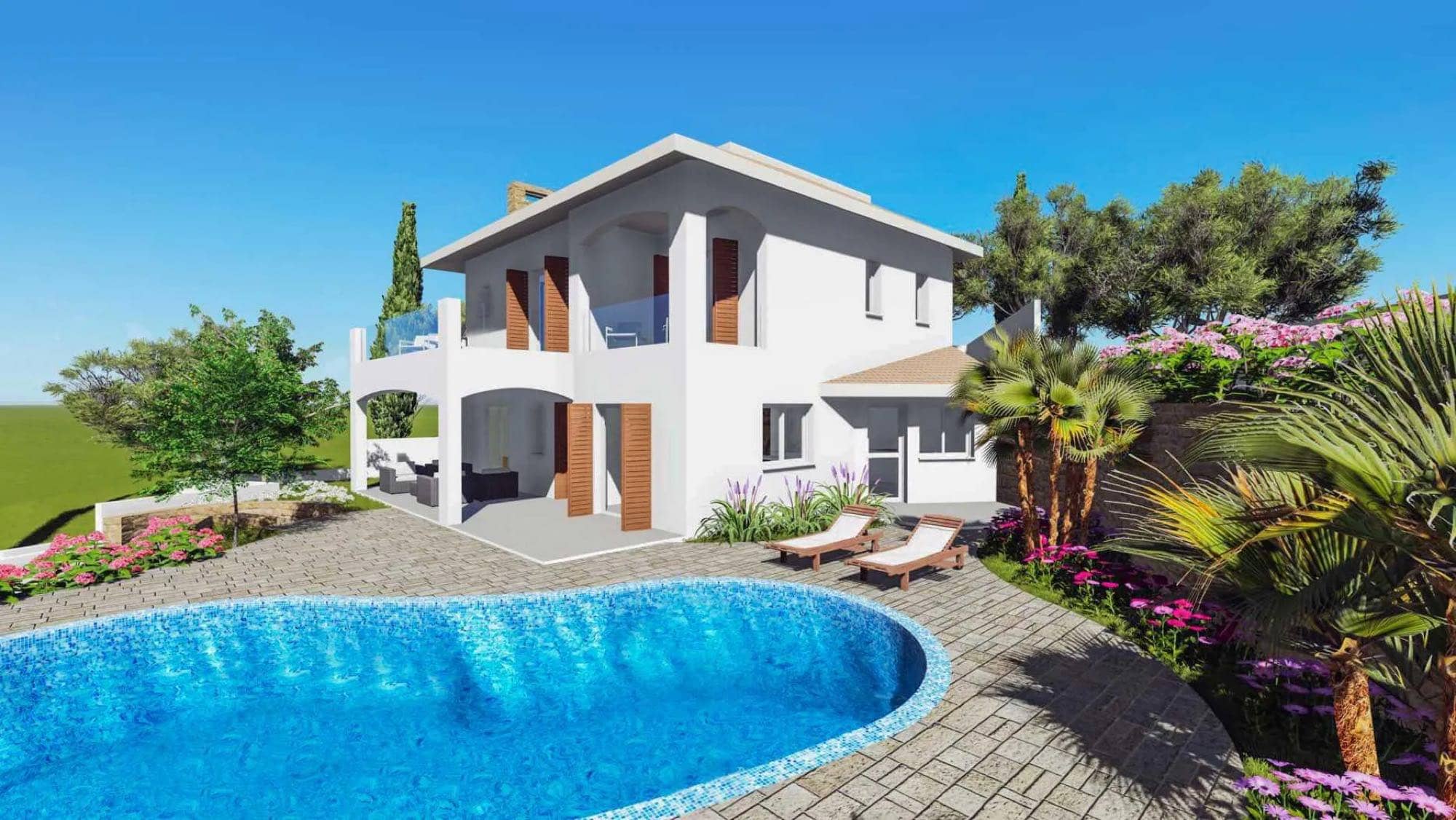 Akakia Villas for Sale | Luxury Hillside Homes in Paphos, Cyprus