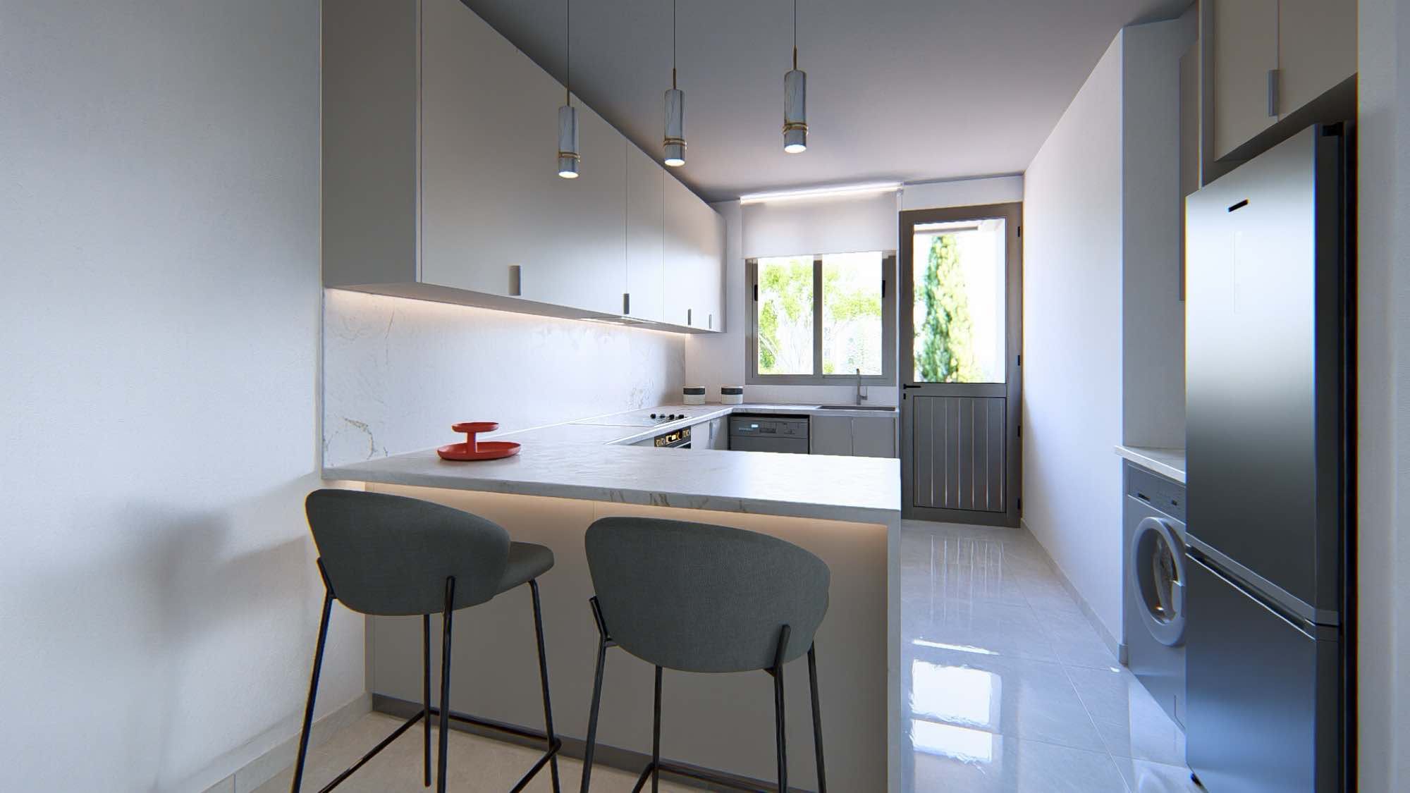 Купить 2–3-спальные виллы Meteora Residences в Пафосе, Кипр