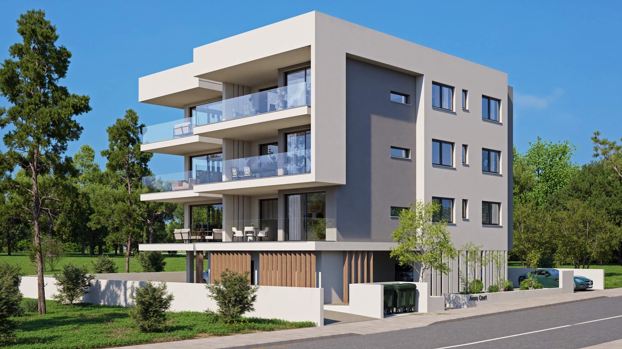 2–3 Bedroom Avora Court Apartments for Sale in Paphos, Cyprus