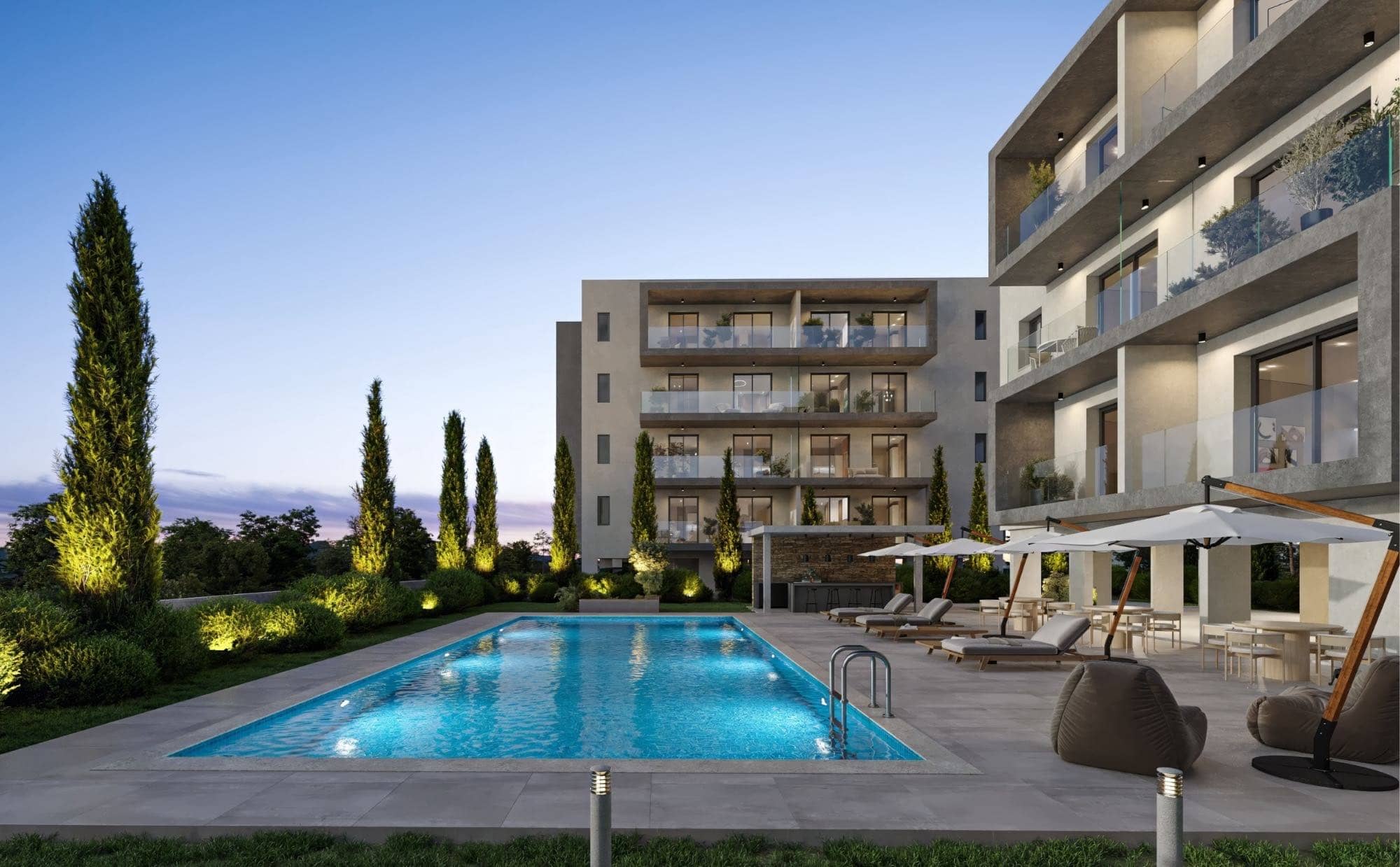 Riverside Wohnungen in Paphos – 1–3 Zi. kaufen (Universal)