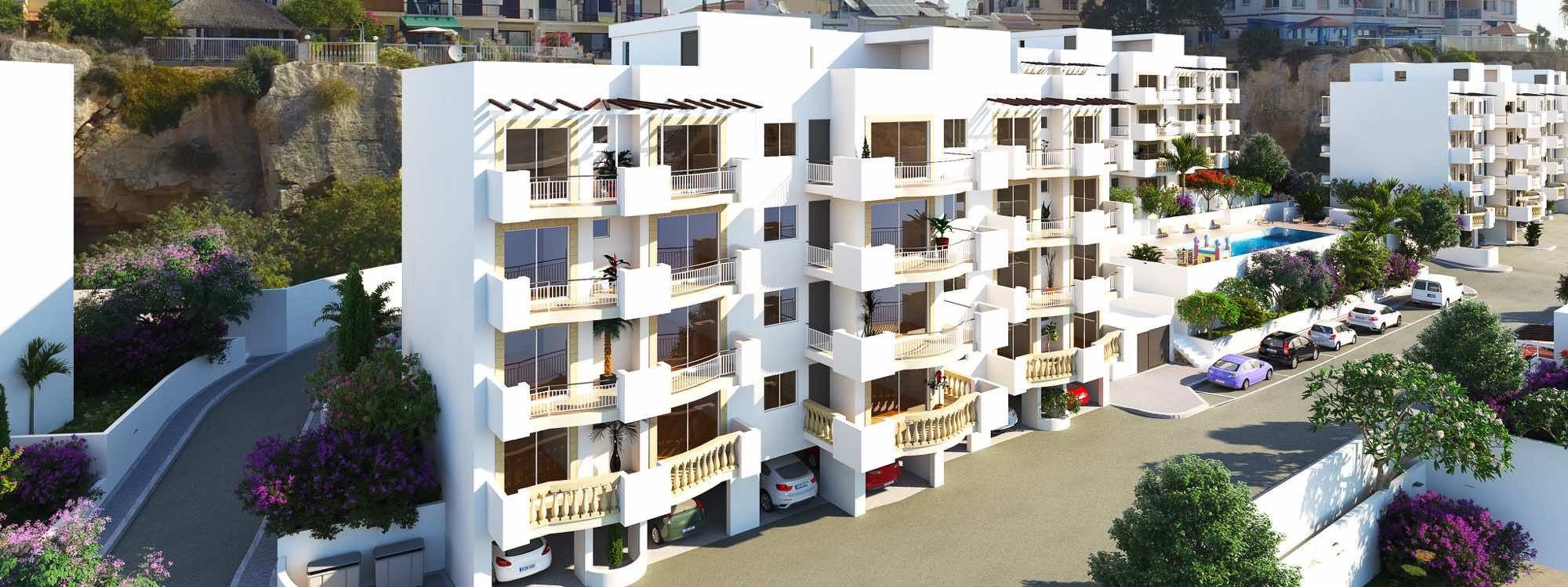 2–4 pokojowe apartamenty Pearl Park na sprzedaż w Pafos, Cypr