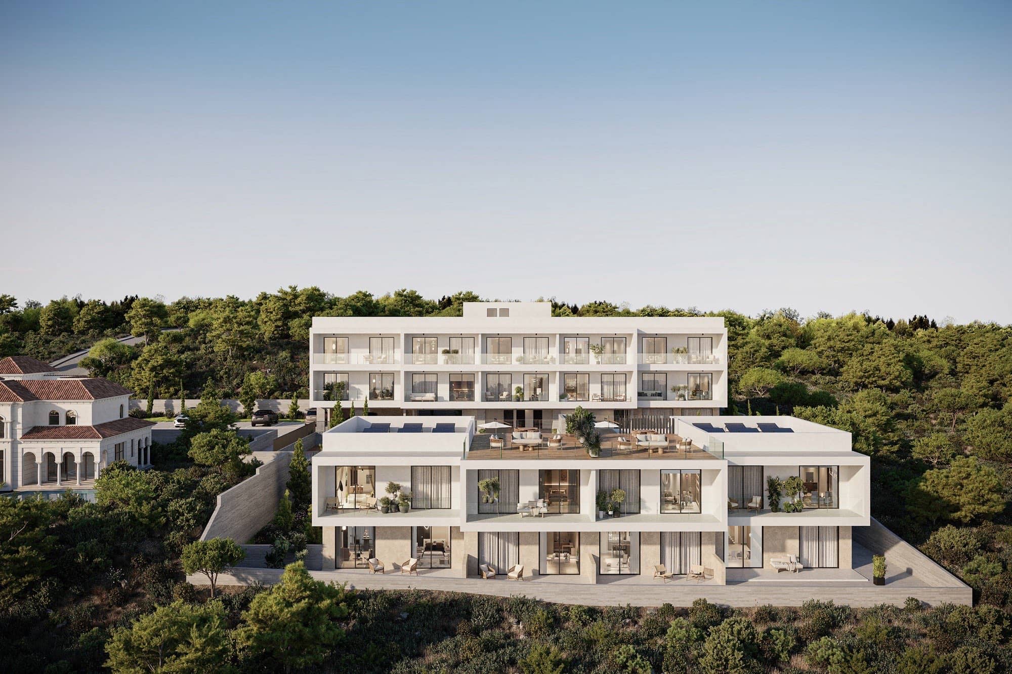 Eniko Mare Wohnungen in Paphos – 1-2 Zi. mit Meerblick