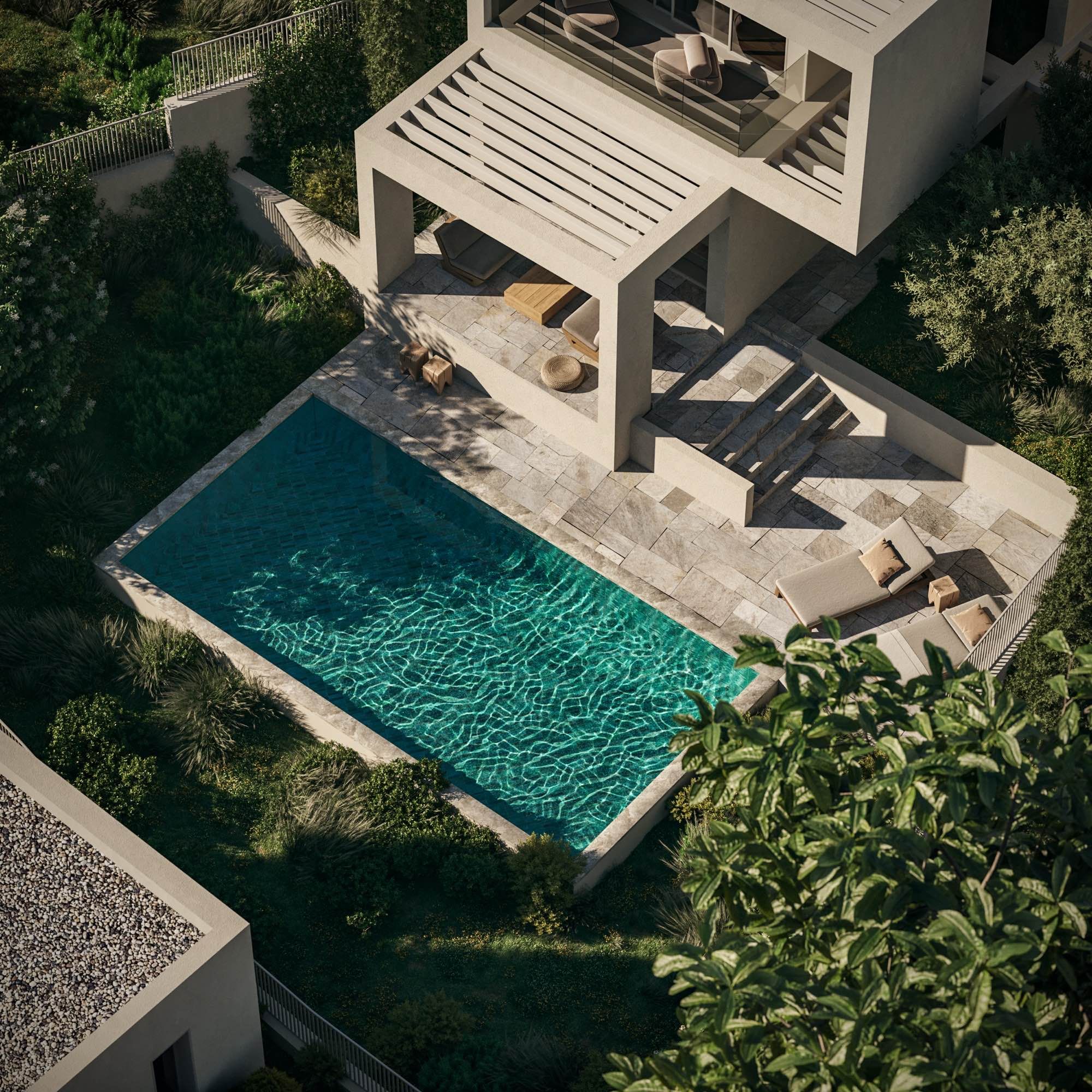 Элитные виллы Coral Vista 2–3 спальни на продажу в Пафосе, Кипр