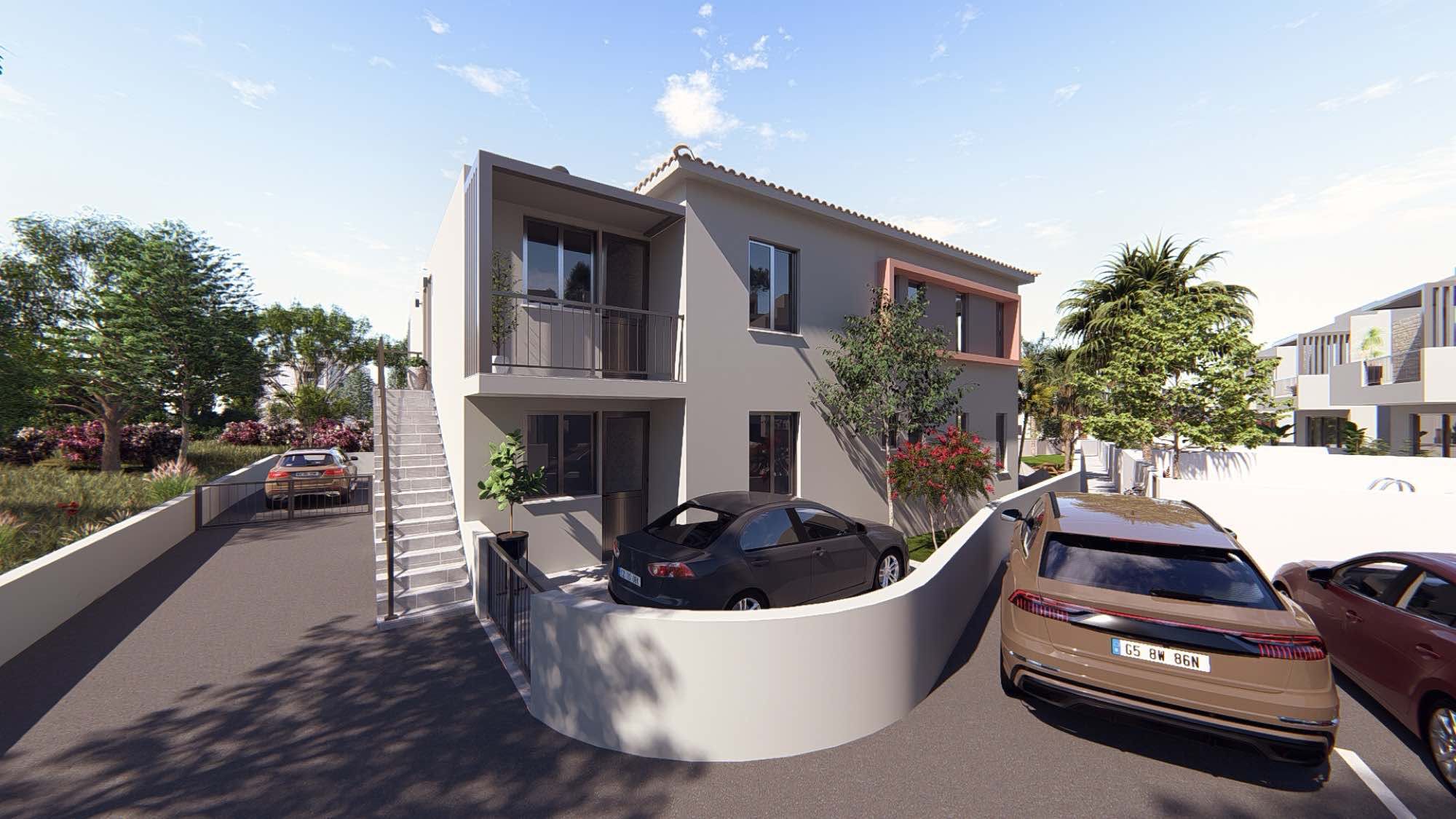 Купить 2–3-спальные виллы Meteora Residences в Пафосе, Кипр