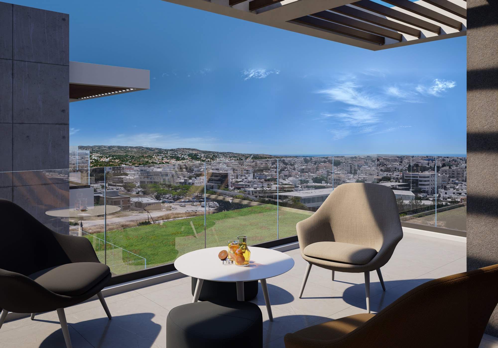 2–3 pokojowe apartamenty Galaxy Residences na sprzedaż w Pafos, Cypr
