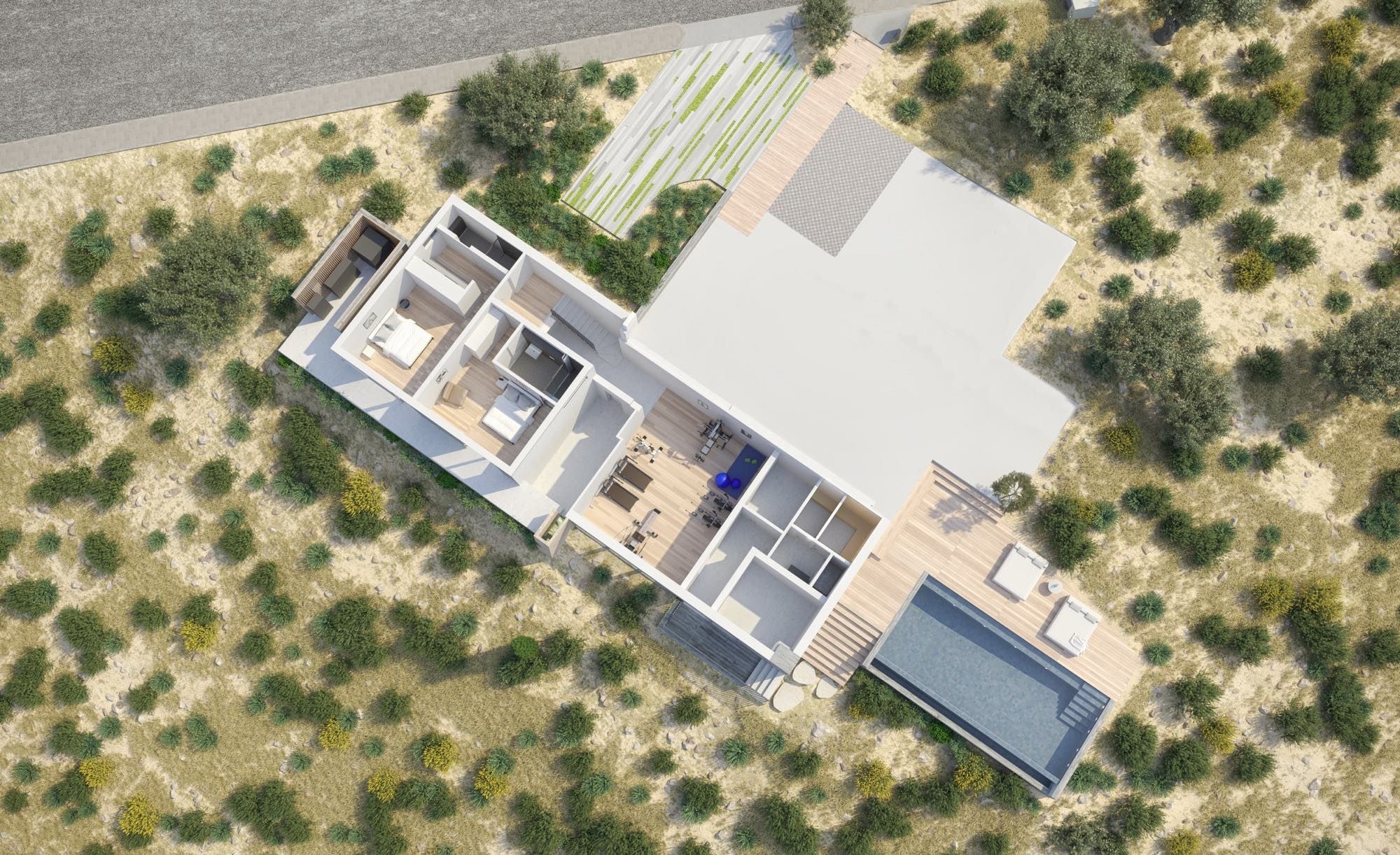 Luksusowe apartamenty Minthis Resort 2 sypialnie na sprzedaż w Pafos, Cypr