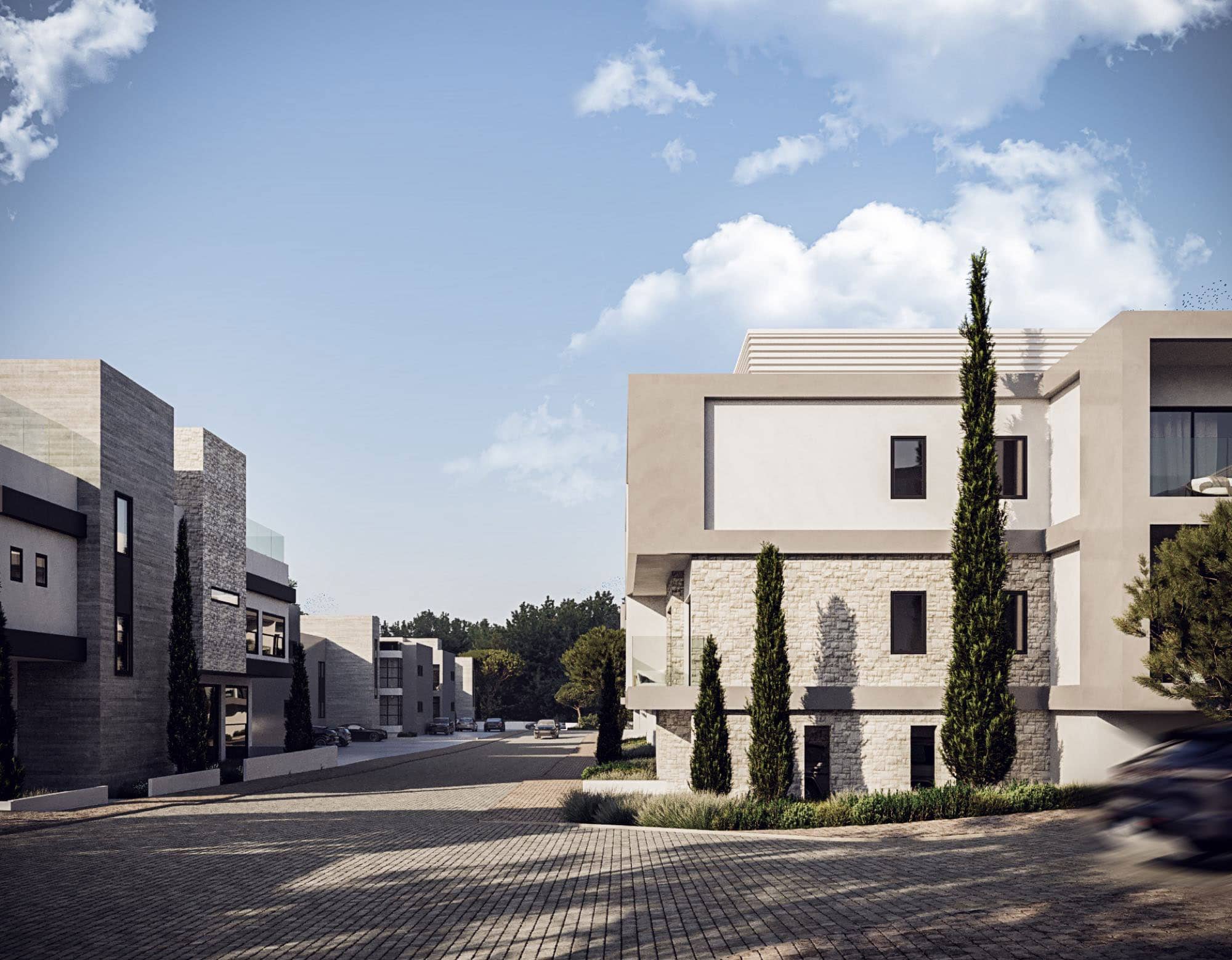 Modern retirement apartment at Cypress Park, Paphos