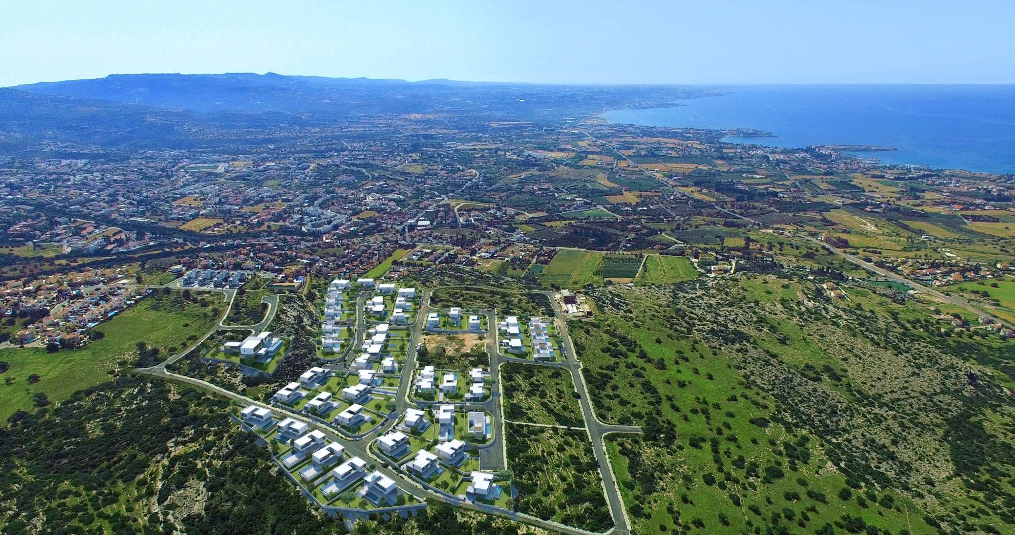 Luxury 3–5 Bedroom Viewpoint Hills Villas for Sale in Peyia, Cyprus