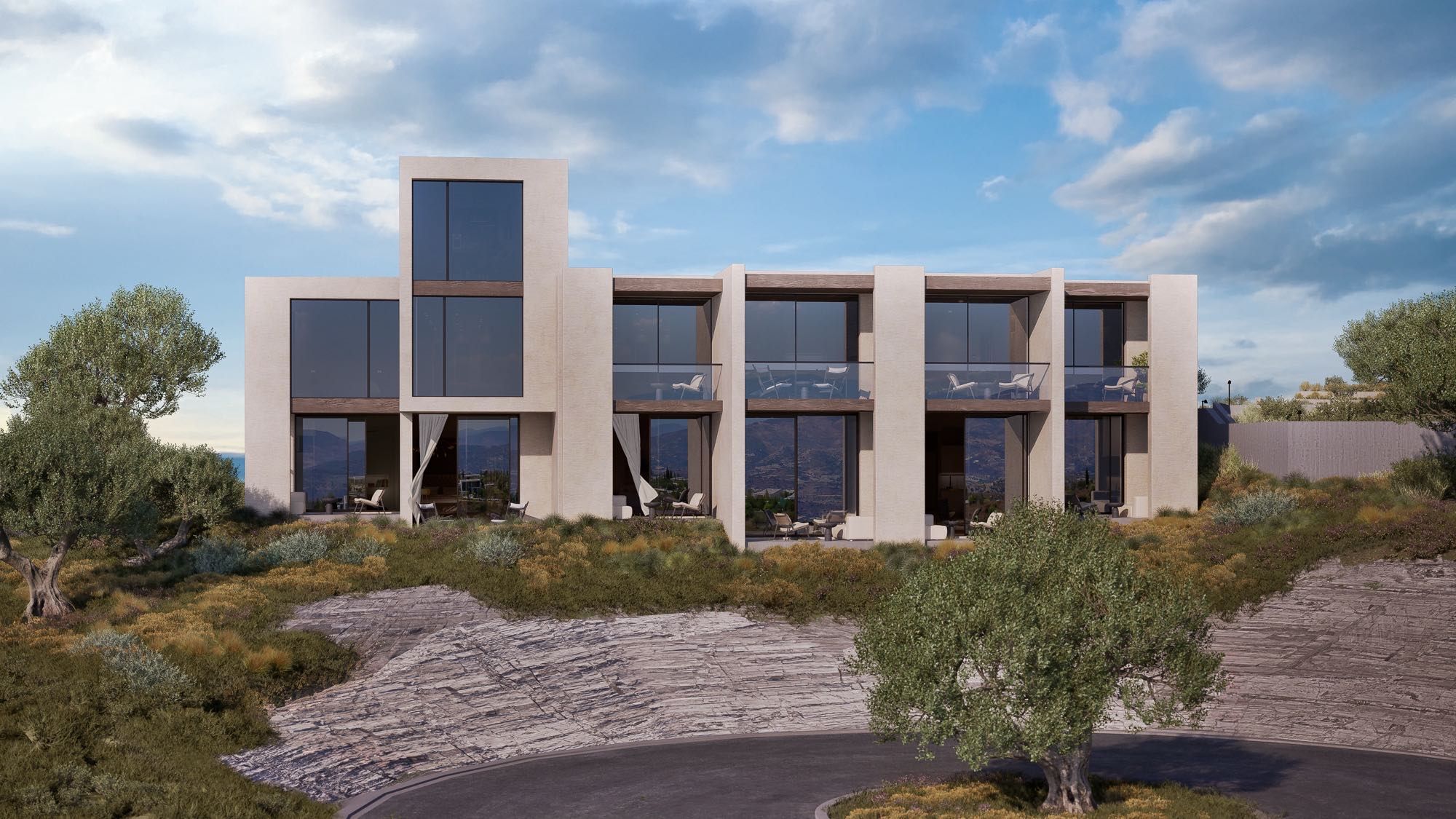 Luxury 3 Bedroom Minthis Lofos Villas for Sale in Paphos, Cyprus