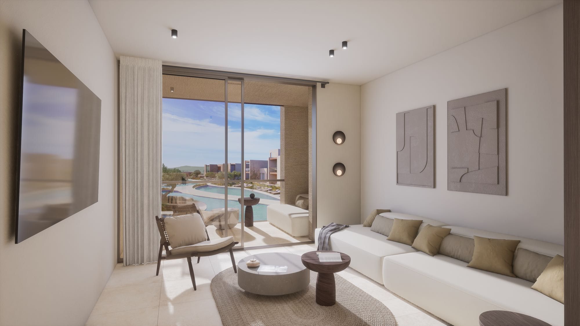 Luxury 3 Bedroom Minthis Lofos Villas for Sale in Paphos, Cyprus