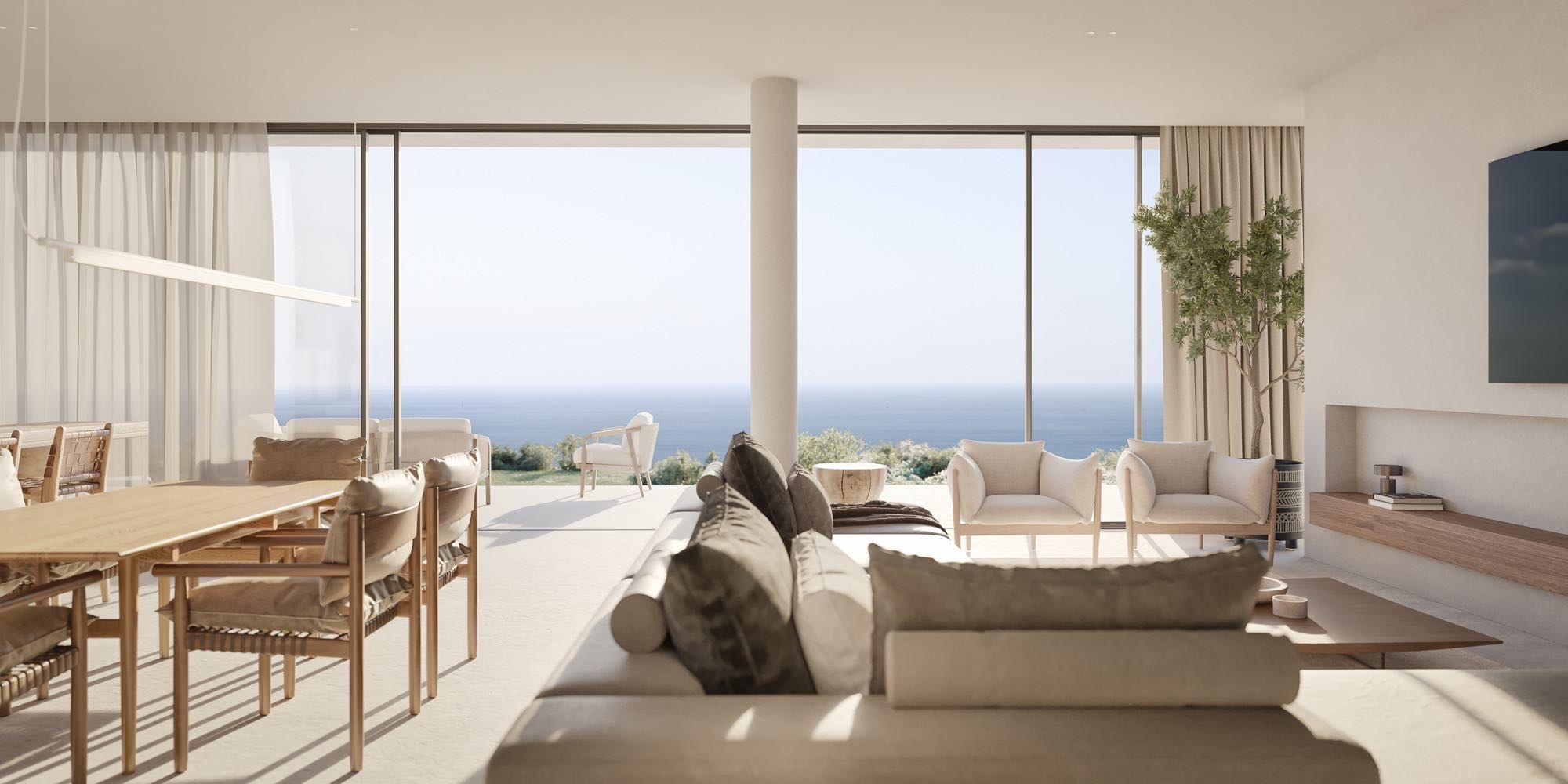 Купить элитную виллу с видом на море на Кипре – Zeus Villas