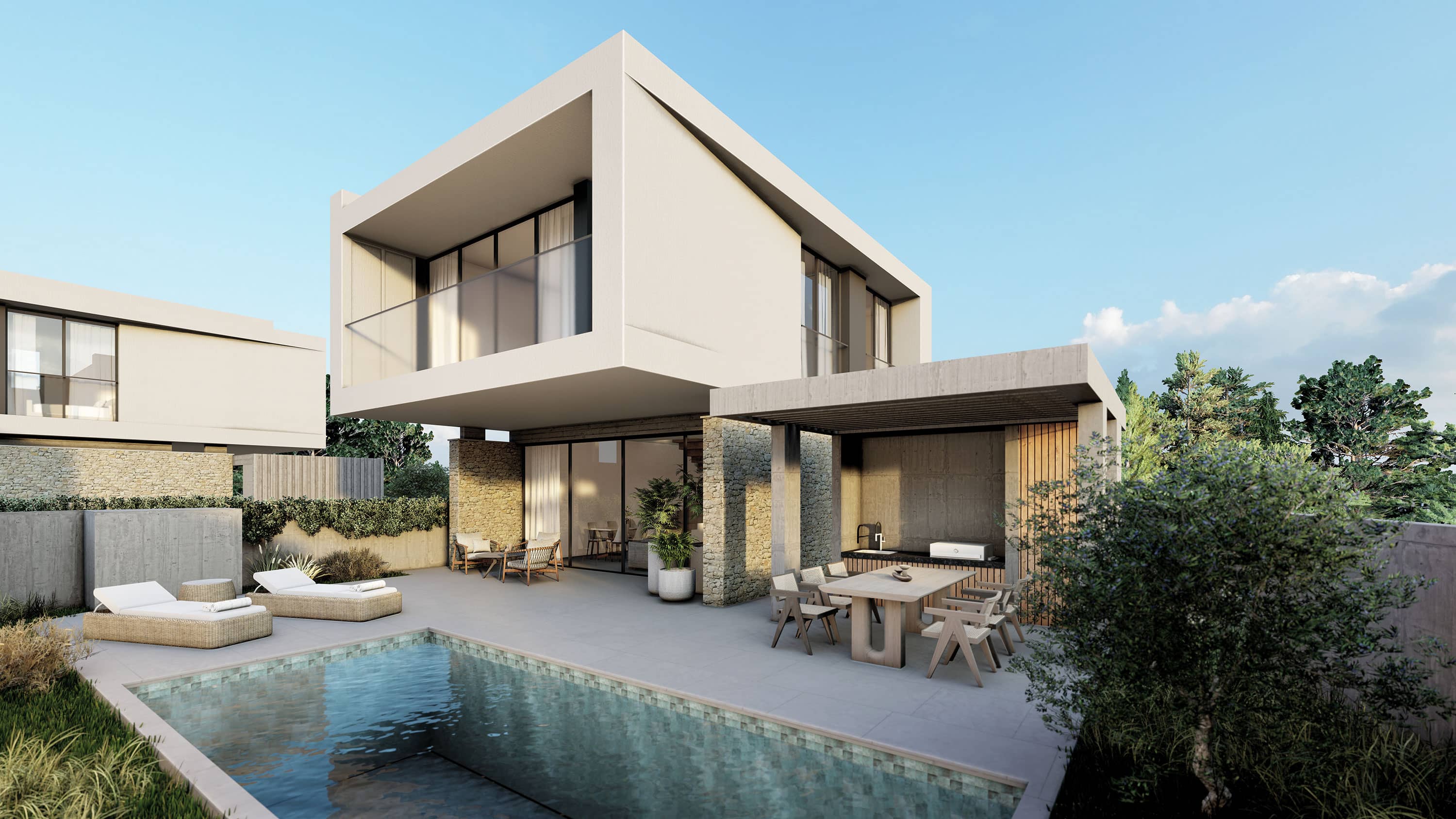 Luksusowe 3 sypialnie Neon Homes w Pafos, Cypr