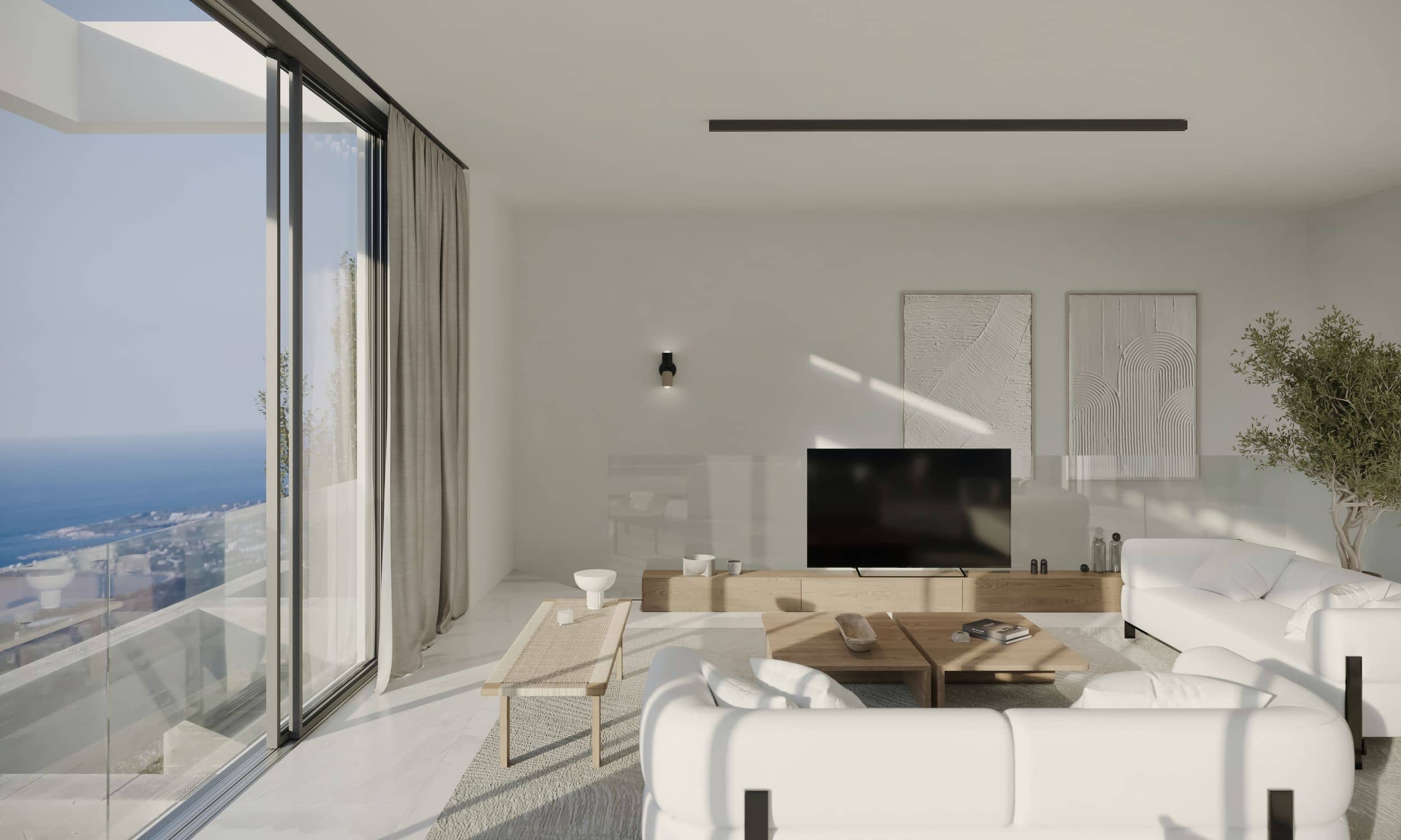 Luxury villas in Tremithousa, Paphos: Stunning views, pool & elegant design. A perfect blend of nature & sophistication for high-end buyers.