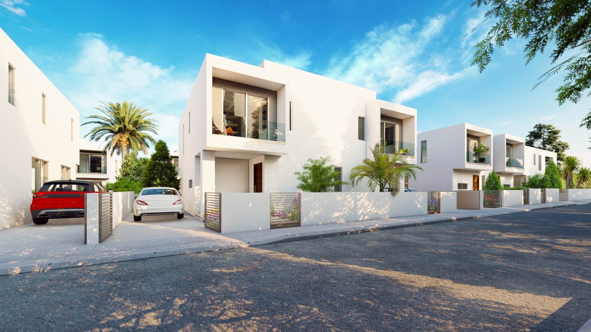 2–4 Bedroom Zephyros Village 3 Villas for Sale in Mandria, Paphos