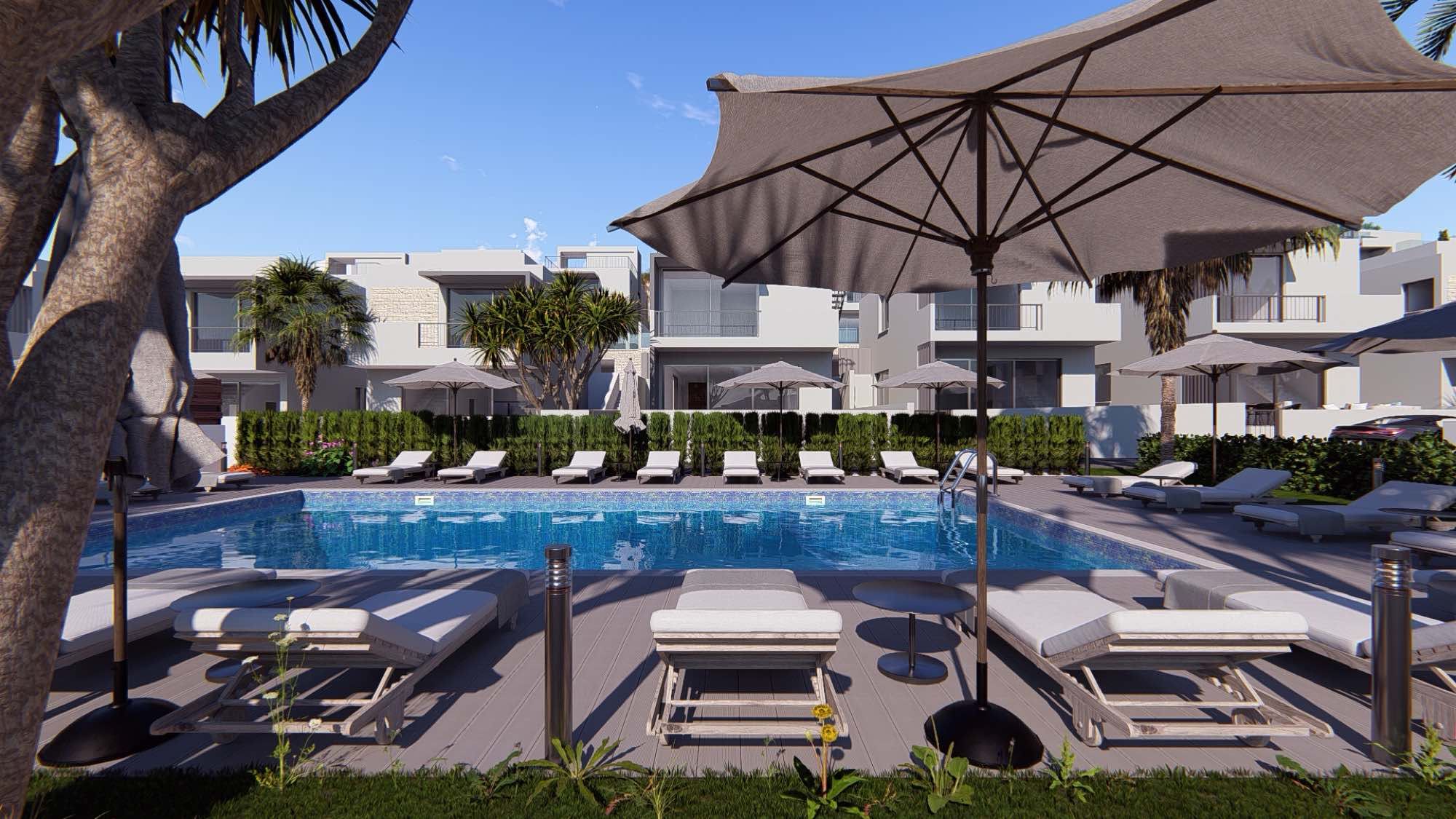 Купить 2–3-спальные виллы Meteora Residences в Пафосе, Кипр