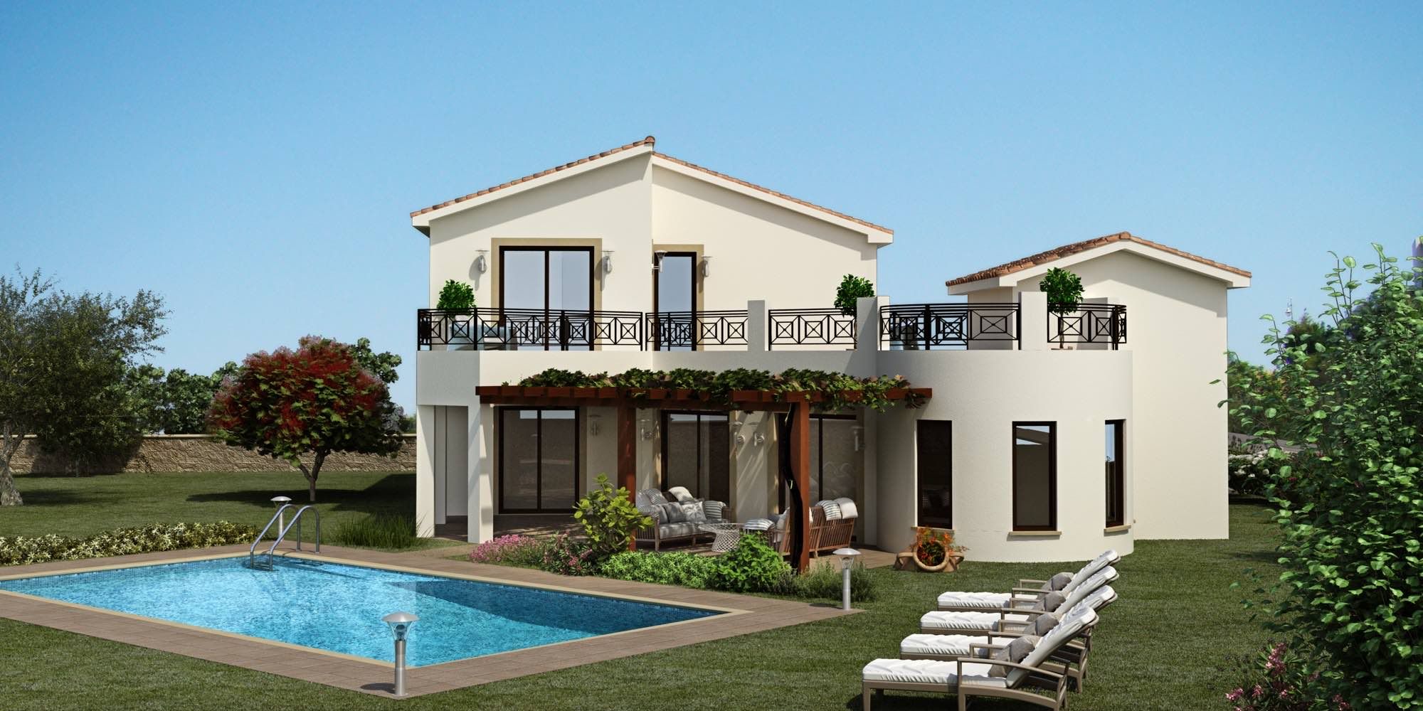 Купить элитные виллы Royal Residences в Venus Rock, Пафос