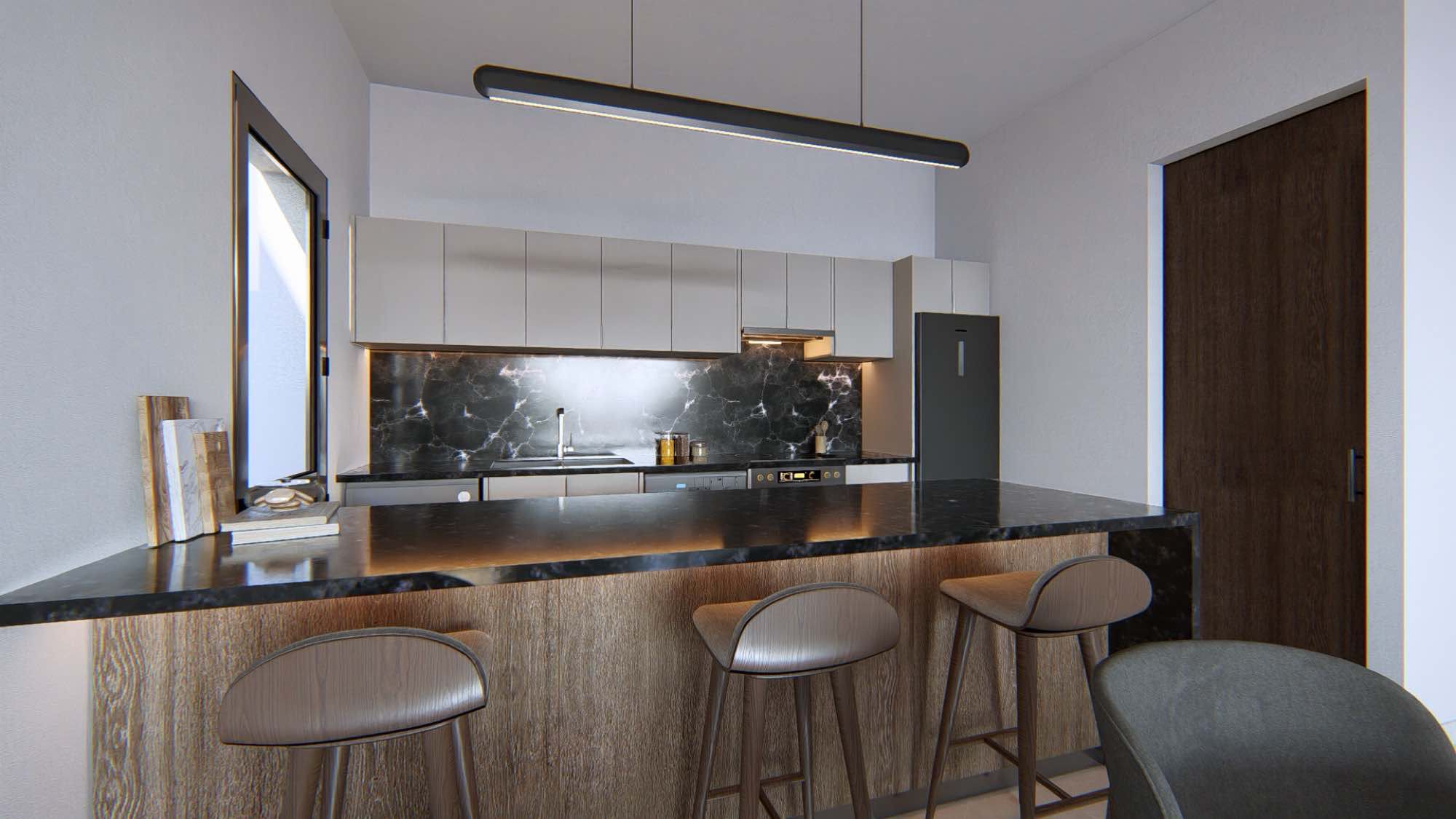 Купить 2–3-спальные виллы Meteora Residences в Пафосе, Кипр