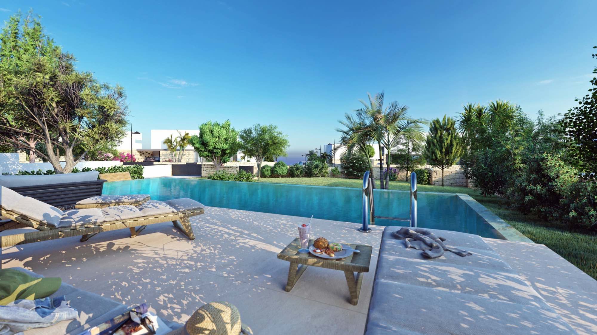 Luxury 3–5 Bedroom Viewpoint Hills Villas for Sale in Peyia, Cyprus