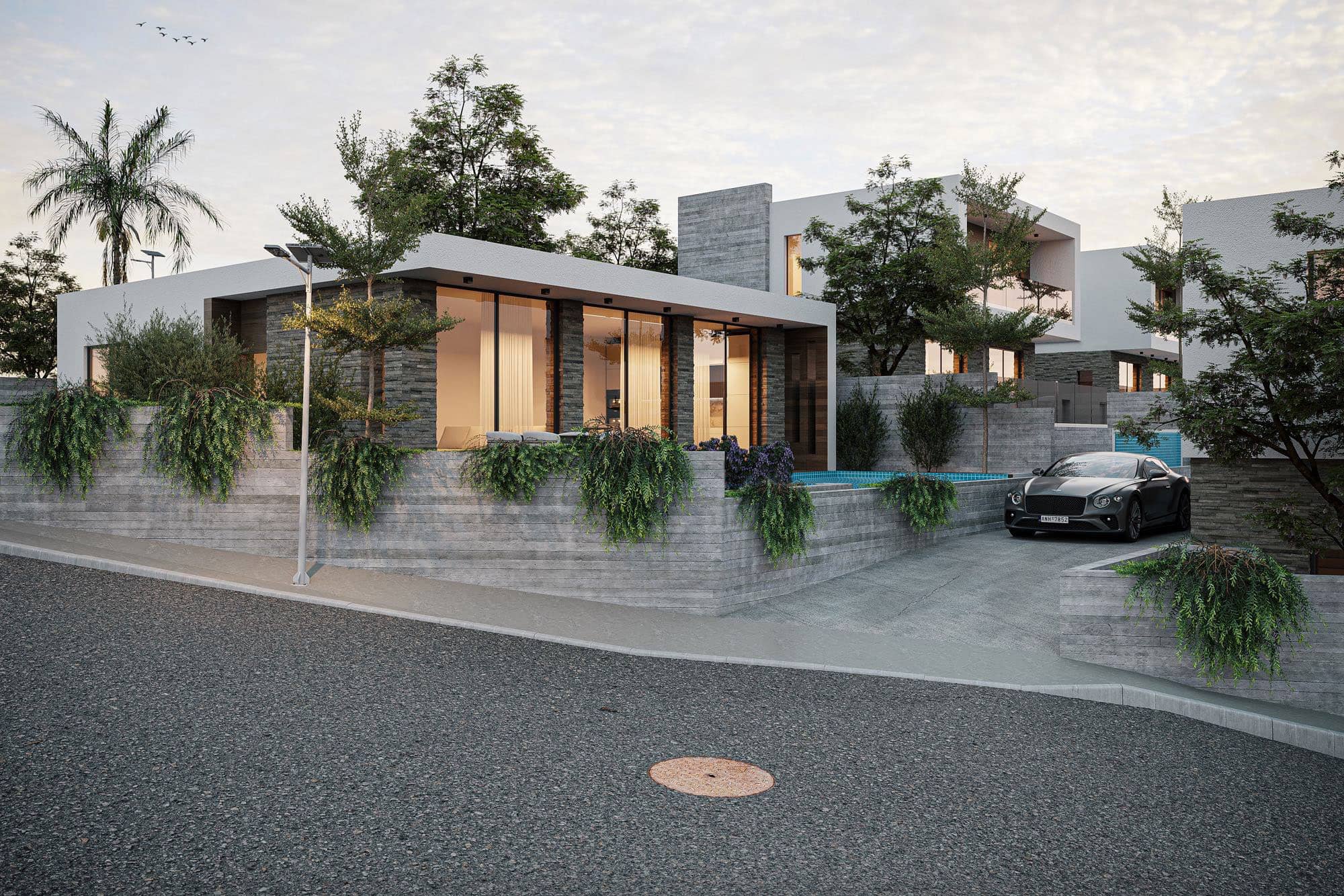 Infinity Residences Villa mit Meerblick in Peyia, Zypern
