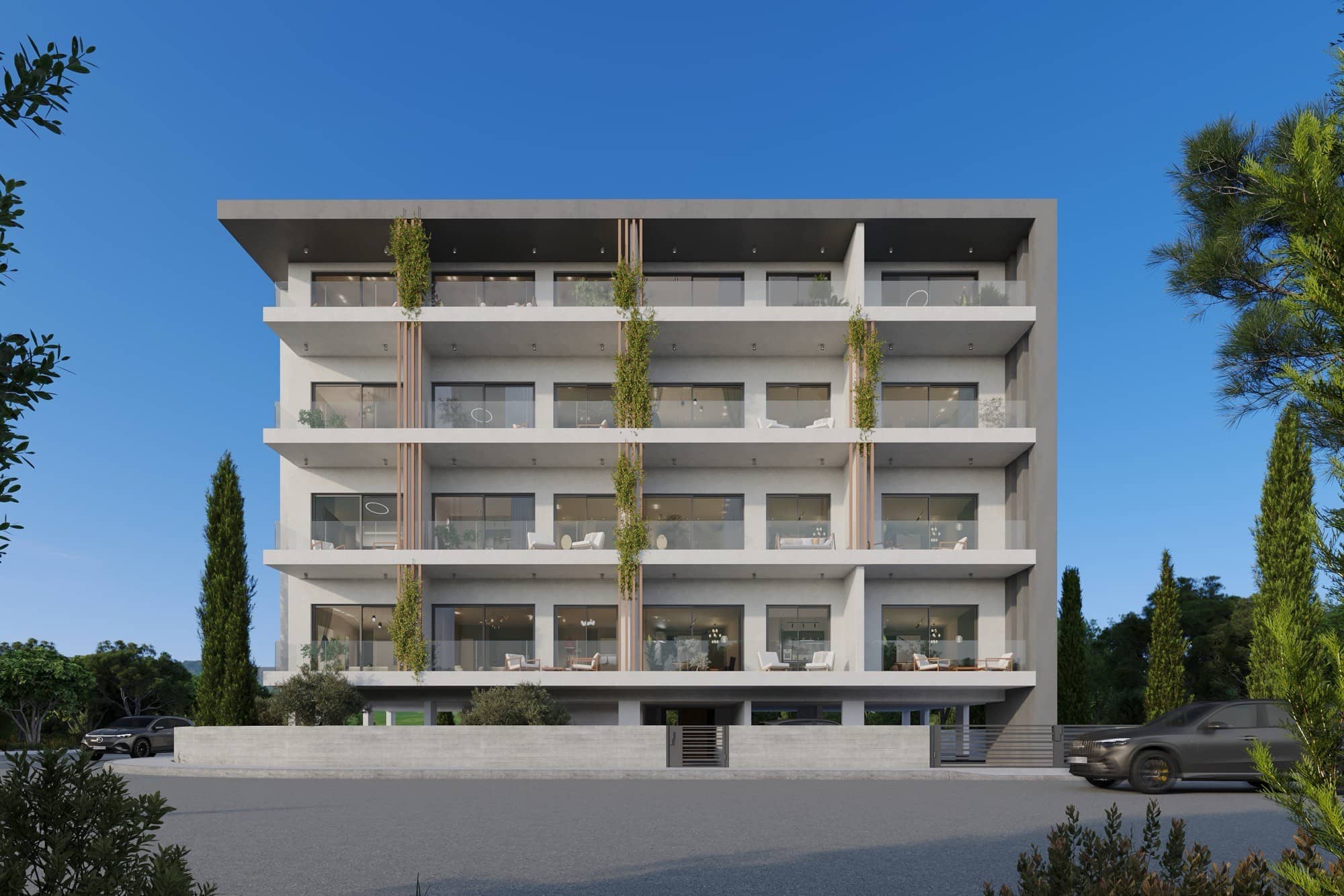 Elements Wohnungen in Paphos – 1-3 Zi. mit Meerblick