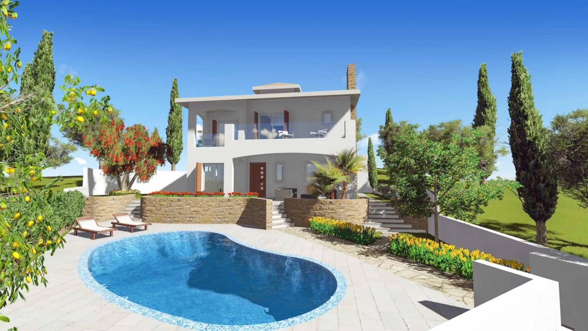 Akakia Villas for Sale | Luxury Hillside Homes in Paphos, Cyprus