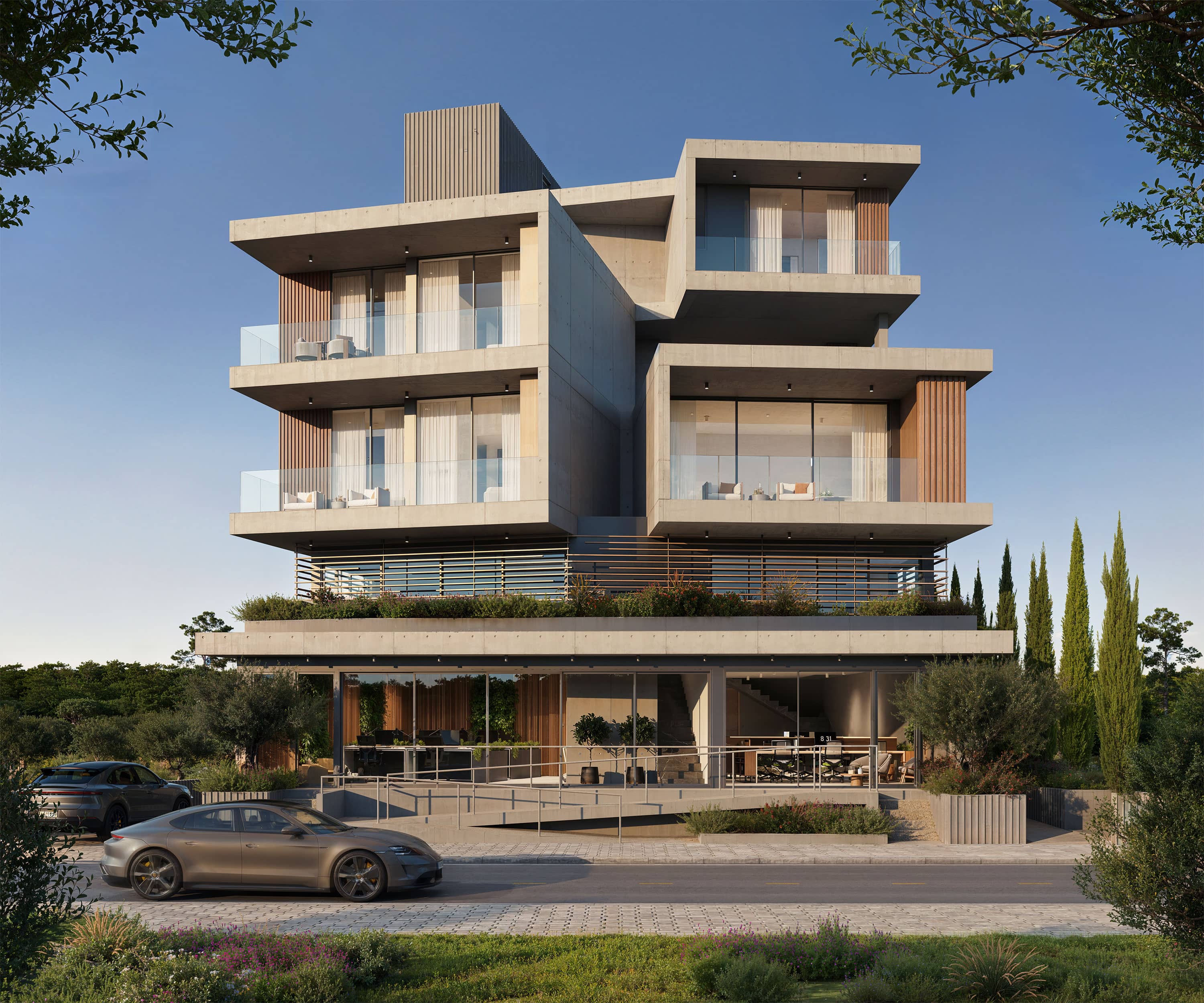 Luksusowe 3 sypialnie Nexus House w Pafos, Cypr