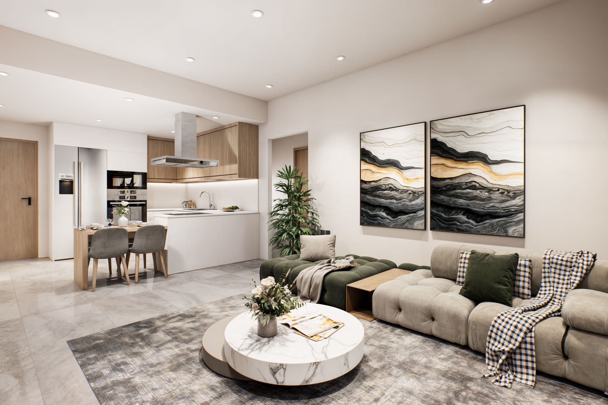 Apartamenty Horizon 1–3 sypialnie na sprzedaż w Pafos, Cypr