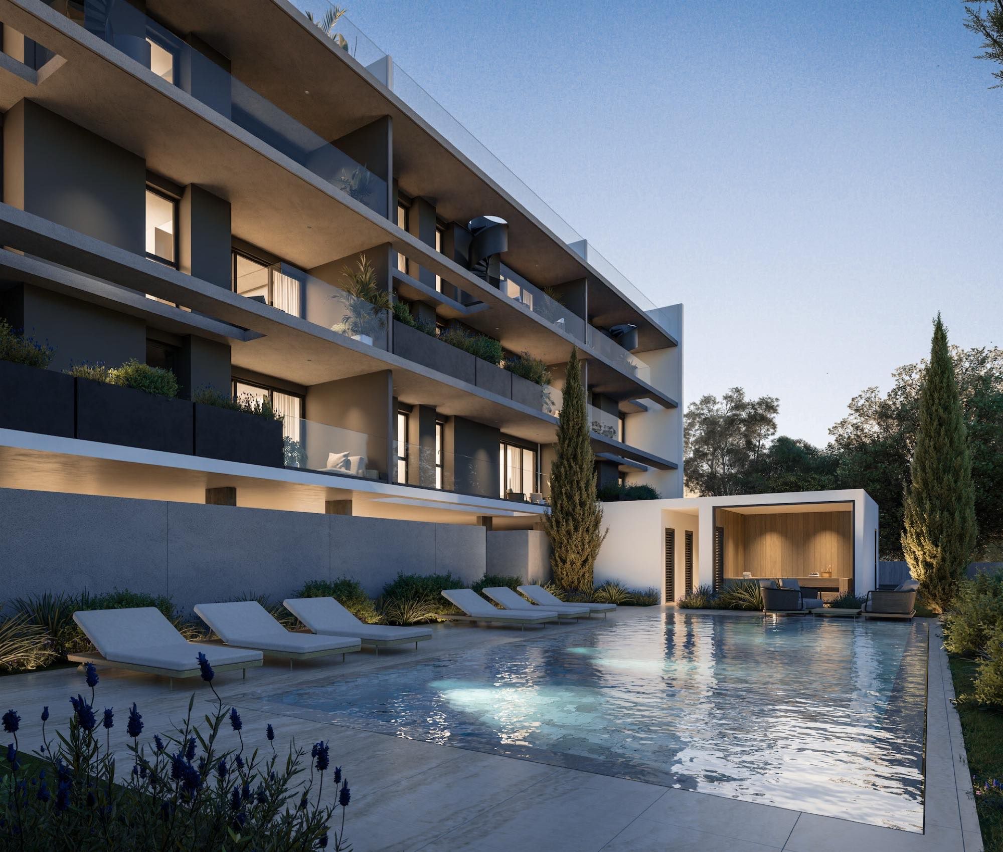 Kup apartamenty 2 pokojowe w Lennox Residences w Limassol