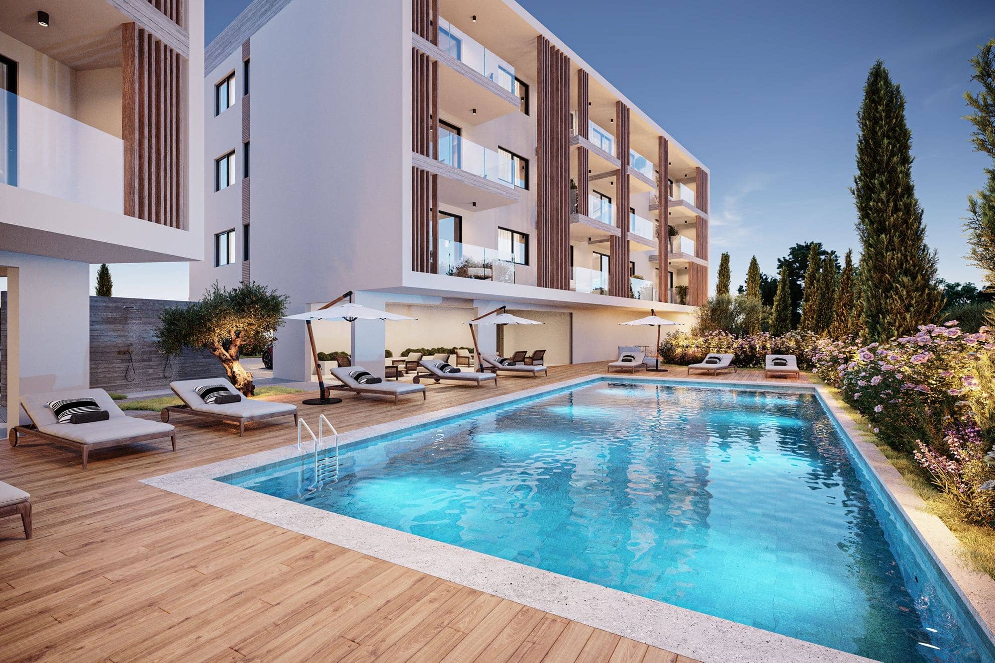 Oculus Wohnungen in Paphos – 1–2 Zi. kaufen (Universal)