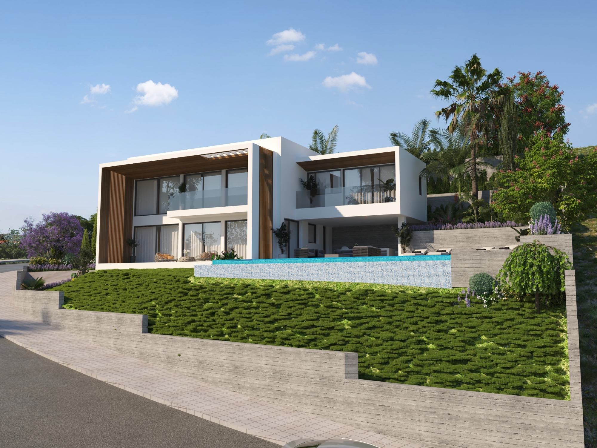 Luxury 5 Bedroom Tsada Panorama Superior Villa for Sale in Paphos, Cyprus