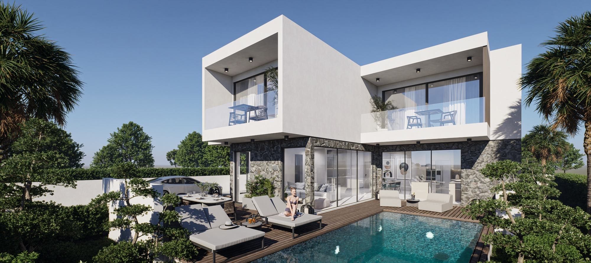 Luxus Blue Horizon Villa zum Verkauf in Paphos, Zypern