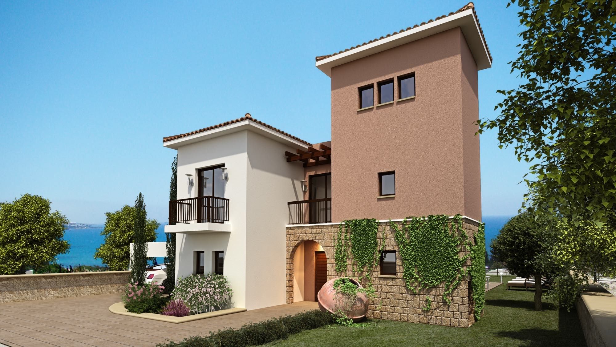 Luksusowe wille Premier Residences na sprzedaż w Venus Rock, Cypr