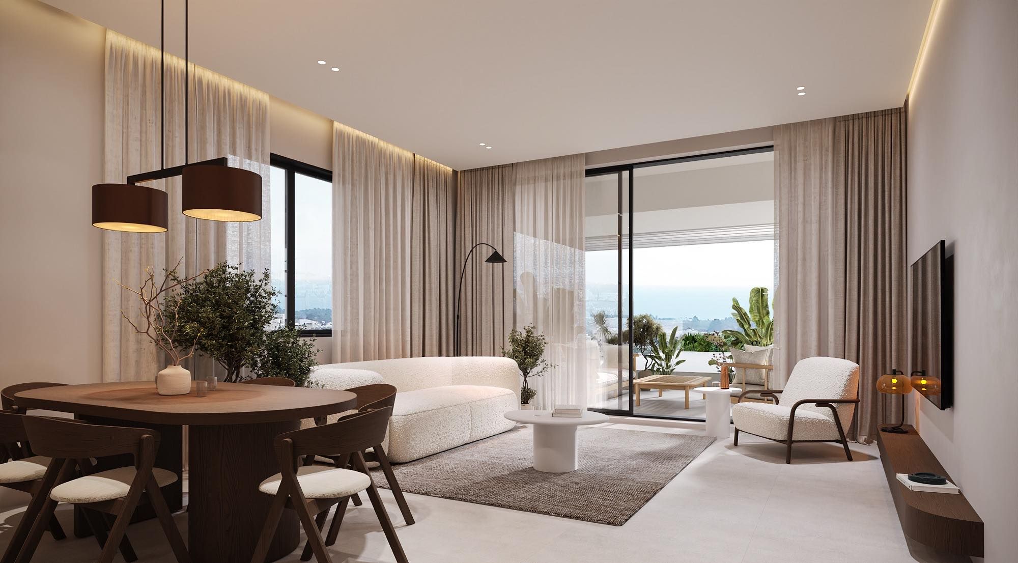 Luxury 1-2 Bedroom Skala Apartments for Sale in Paphos