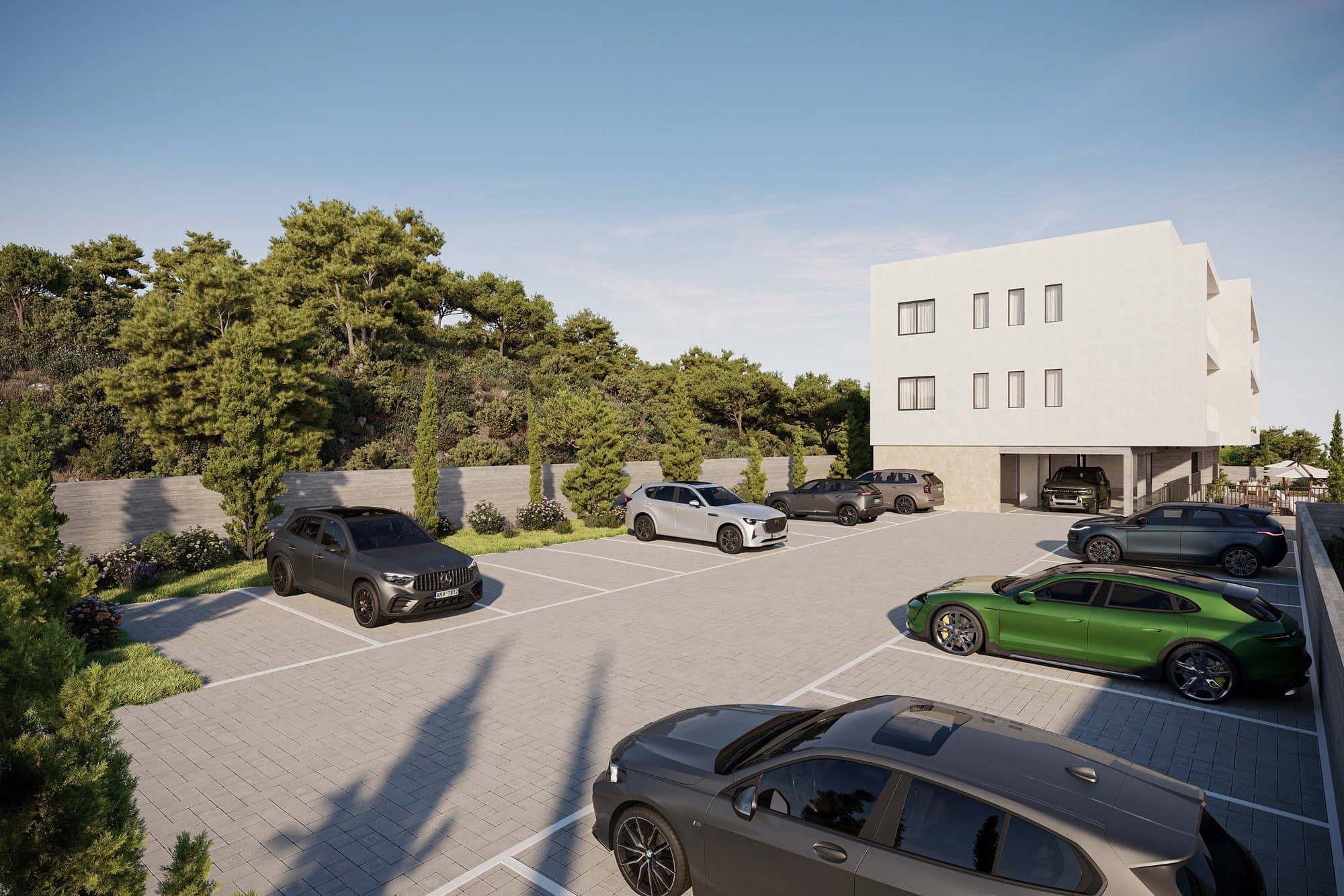 Eniko Mare Wohnungen in Paphos – 1-2 Zi. mit Meerblick