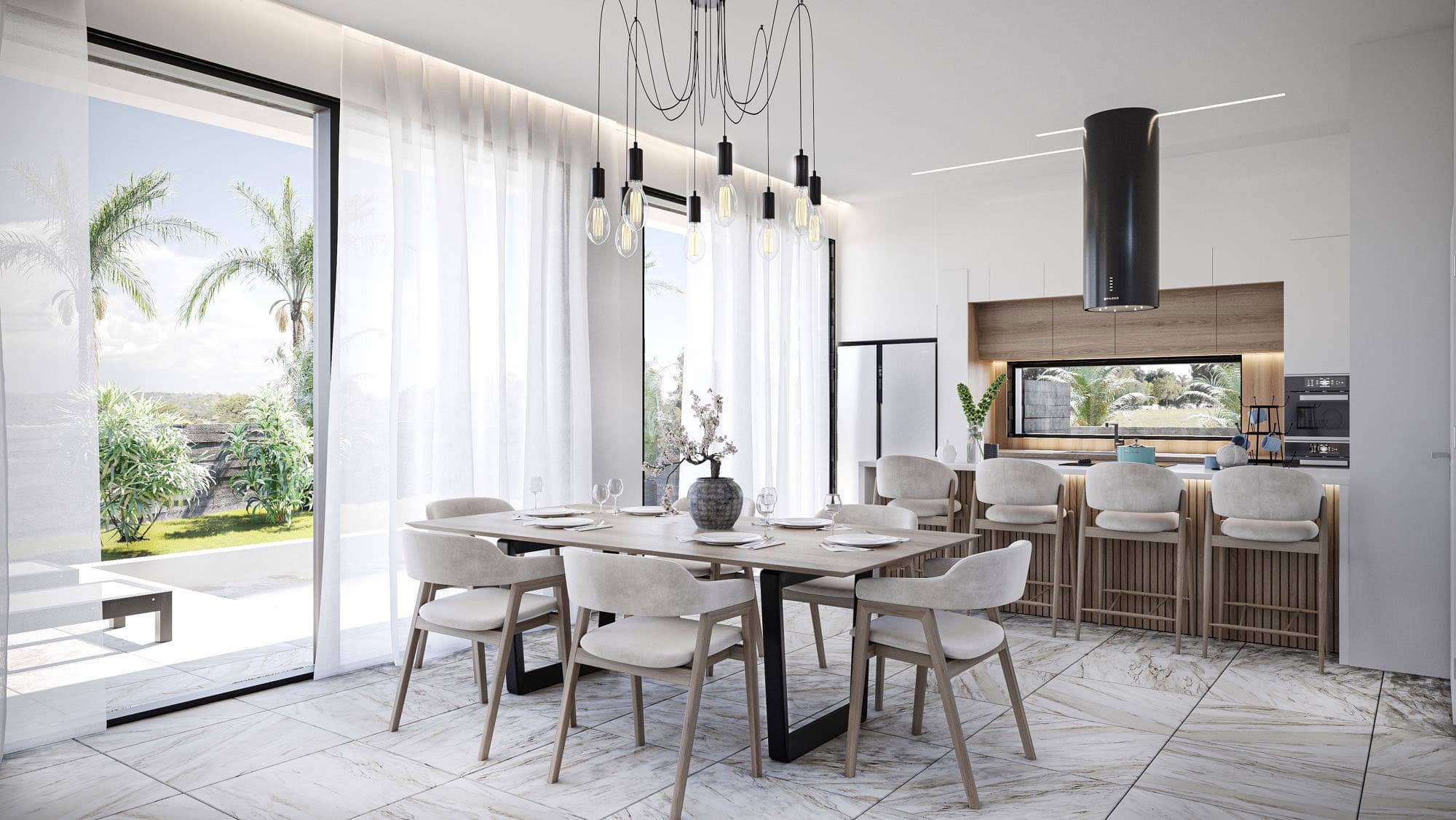 Современная вилла Amber Homes в Пафосе, Кипр