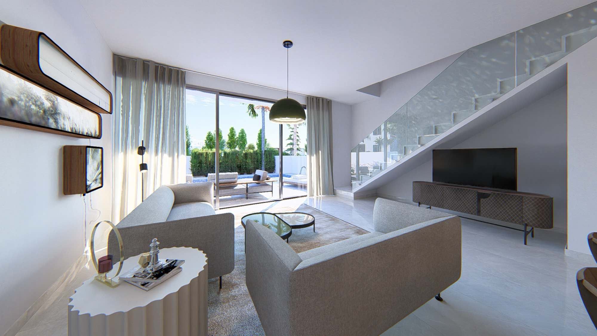 Купить 2–3-спальные виллы Meteora Residences в Пафосе, Кипр