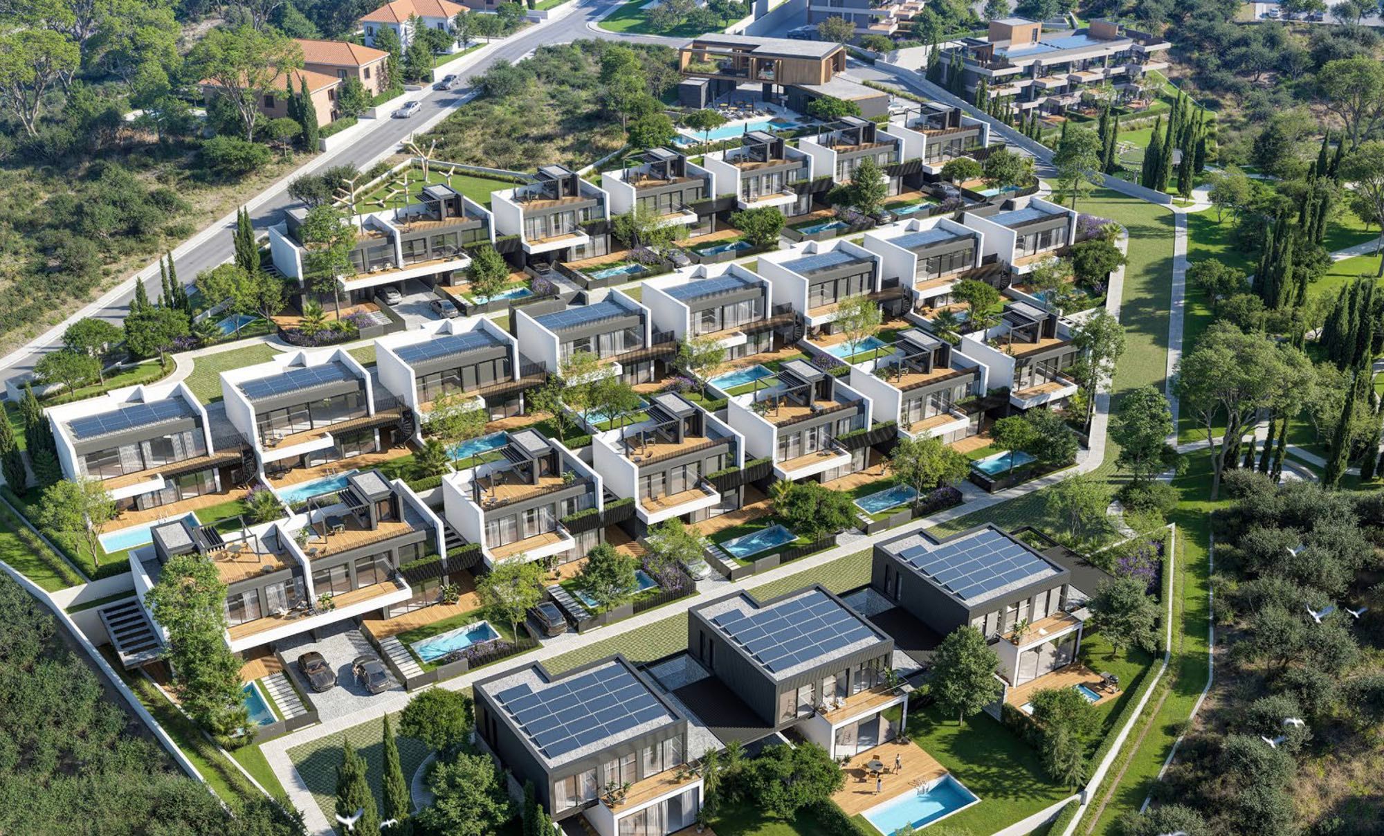 Luxus Skyline Villen zum Verkauf in Limassol, Zypern