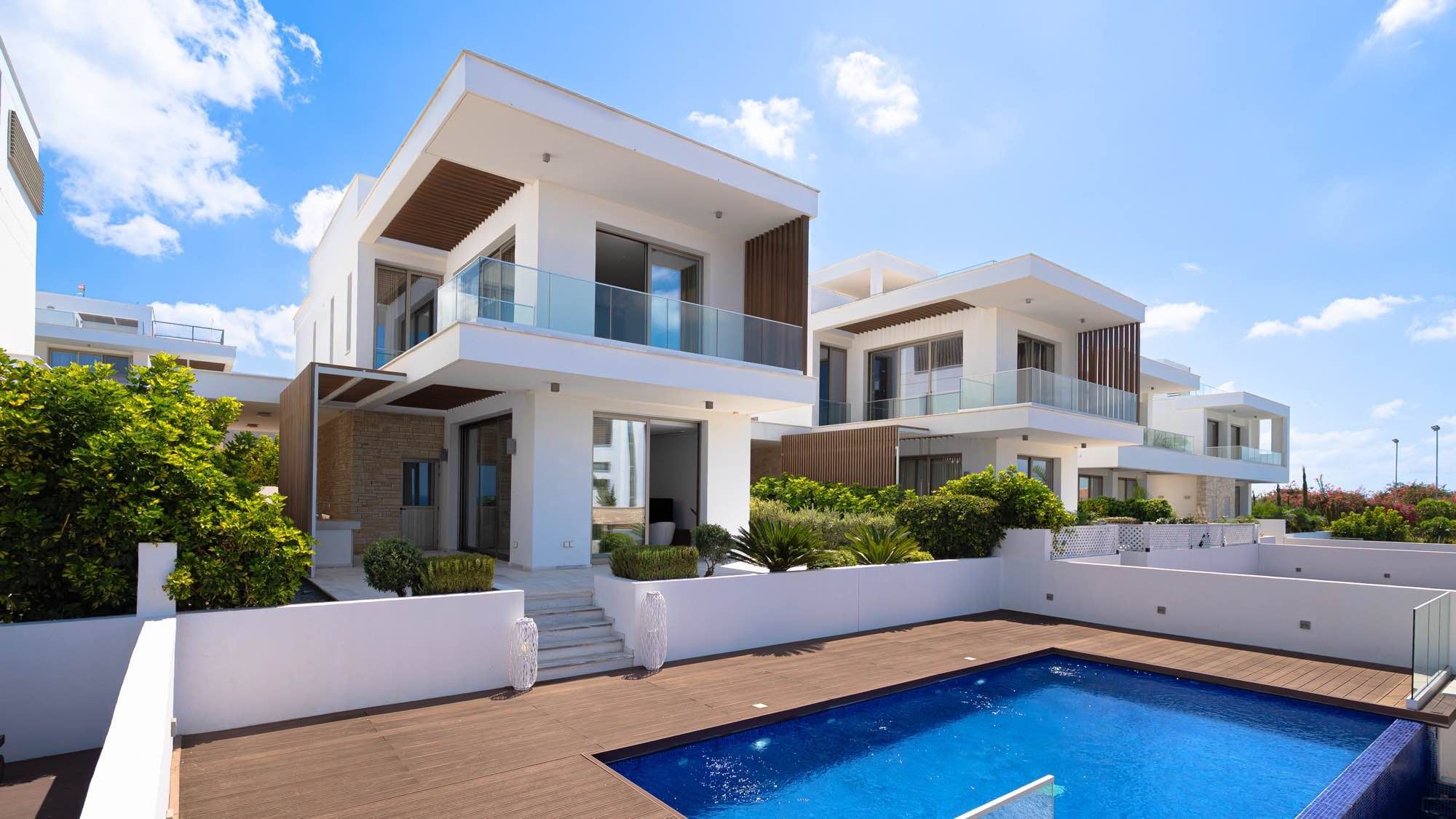 Luxury 4 Bedroom Rosemarine Residences Villas for Sale in Paphos, Cyprus