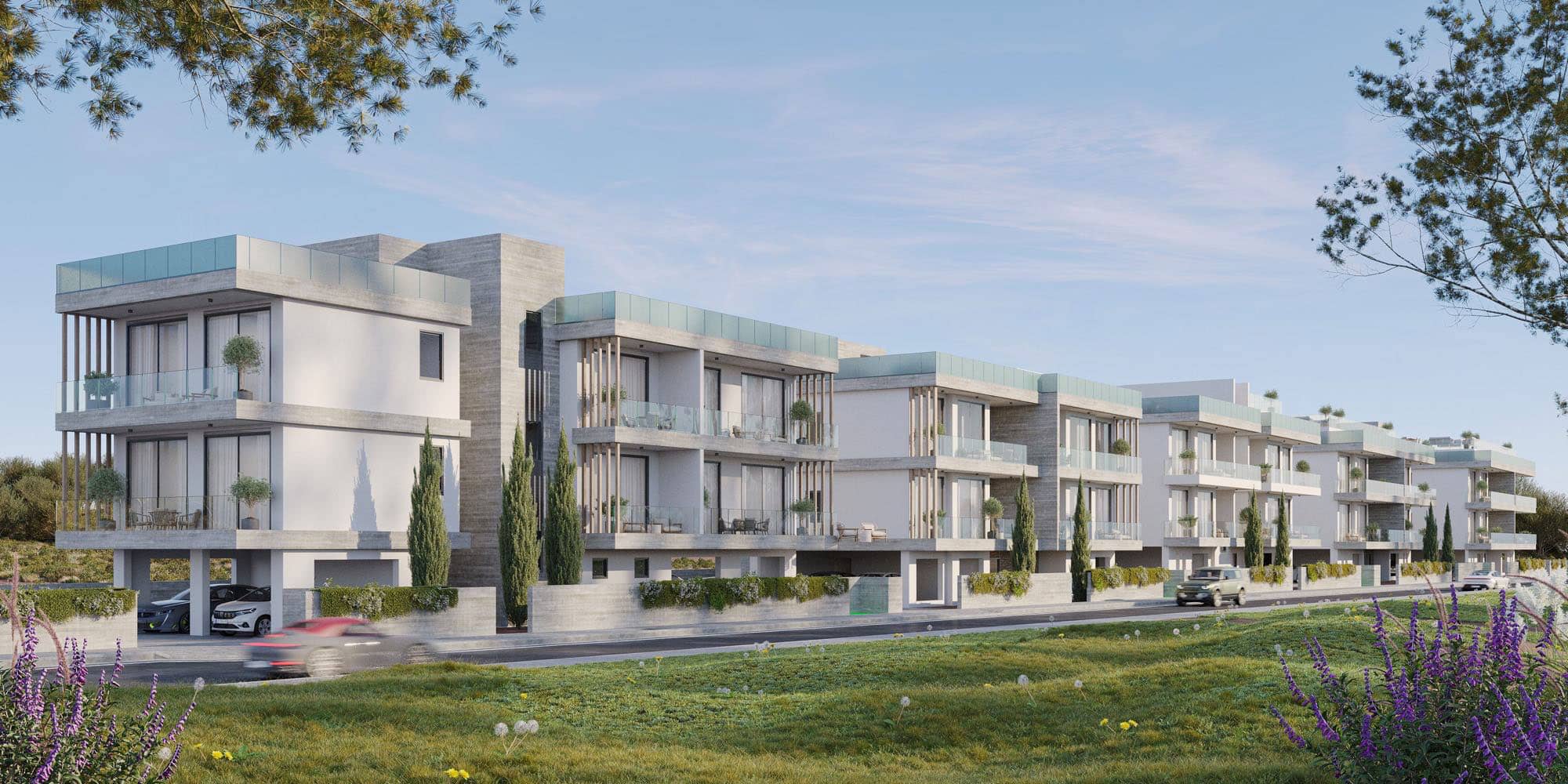 Modern apartments in Adonidos Gardens, Paphos