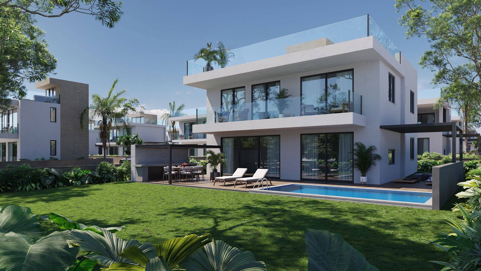 Современная вилла класса люкс — Elite Residences в Пафосе, Кипр