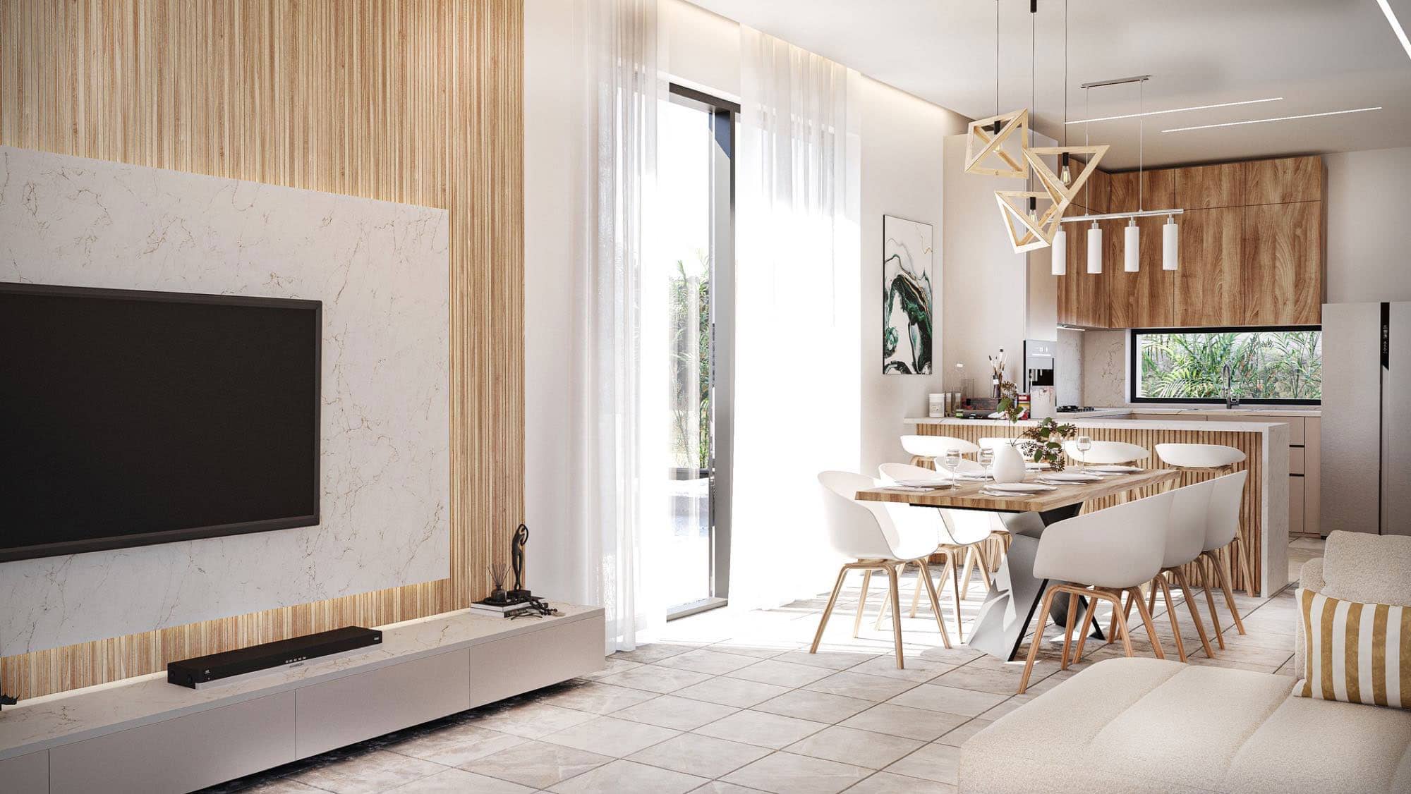 Современная вилла Amber Homes в Пафосе, Кипр