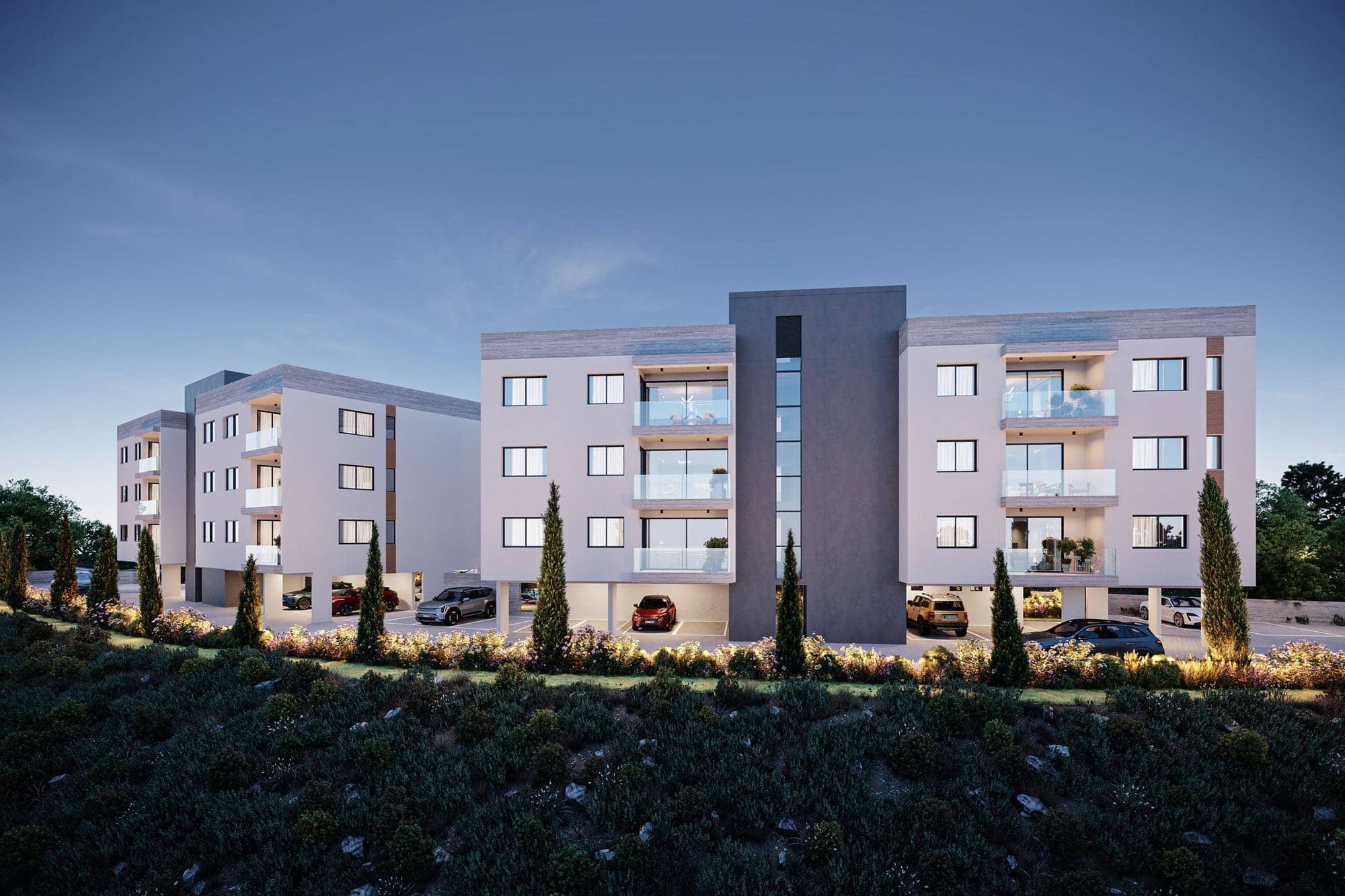 Oculus Wohnungen in Paphos – 1–2 Zi. kaufen (Universal)