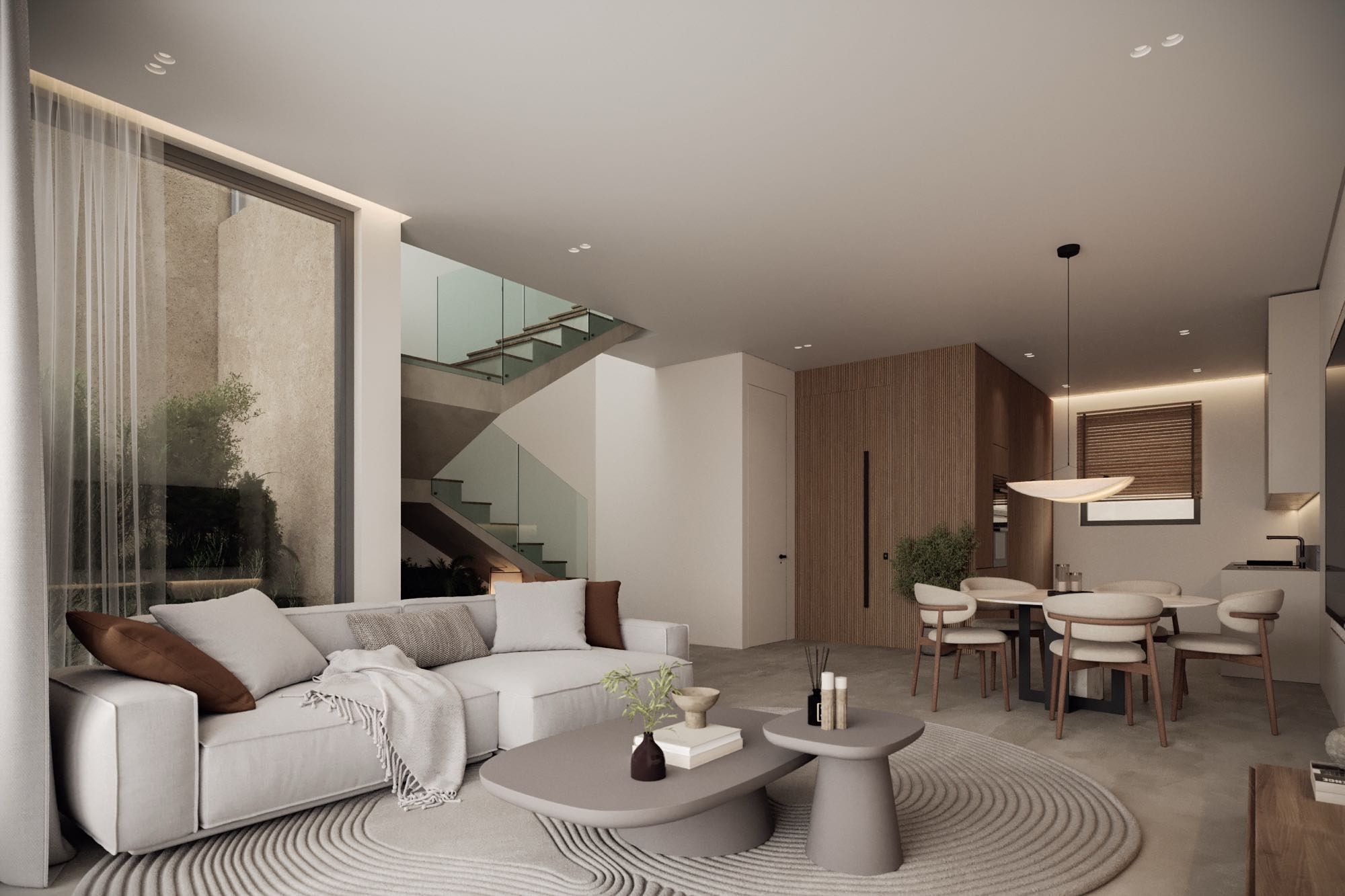 Элитные виллы Konia Green 2–3 спальни на продажу в Пафосе, Кипр