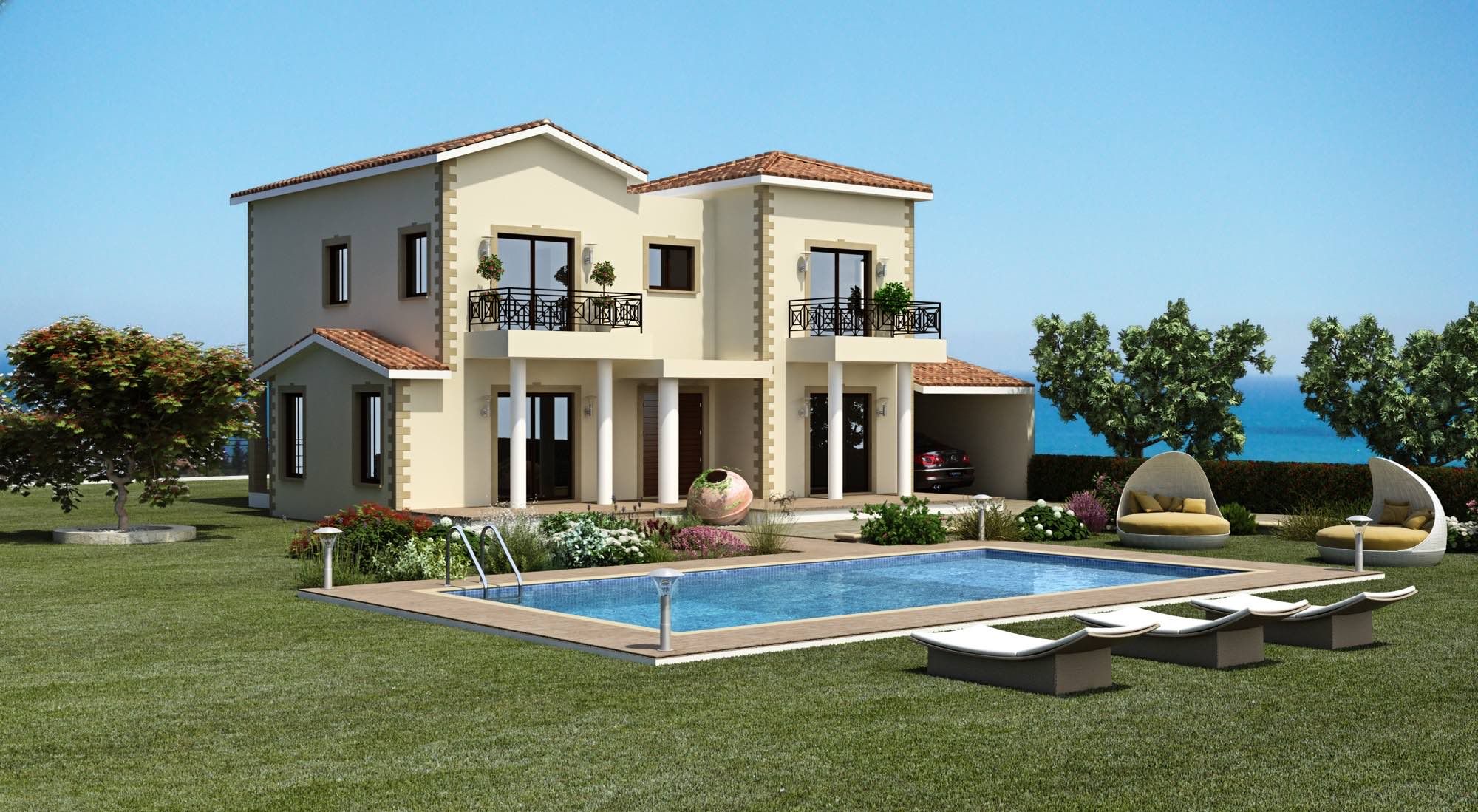 Купить элитные виллы Royal Residences в Venus Rock, Пафос