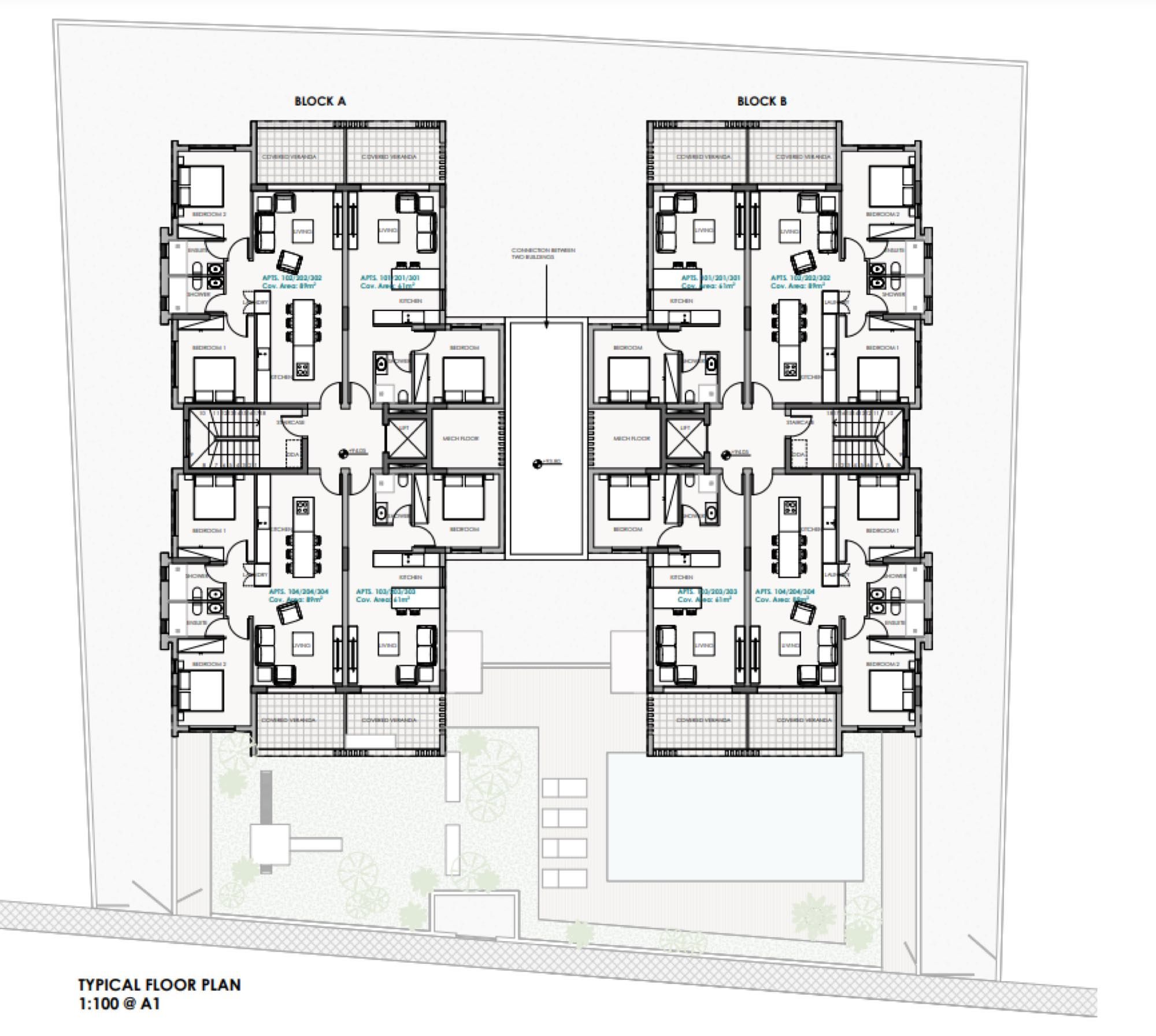 Blueprint of Luxury Apartments in Cyprus Luma Genesis