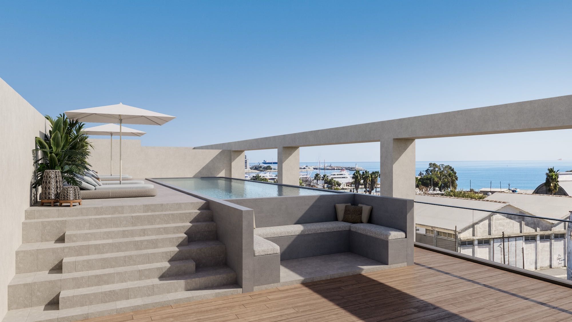 Luksusowe 1-2 pokojowe The Docks Limassol sprzedaż